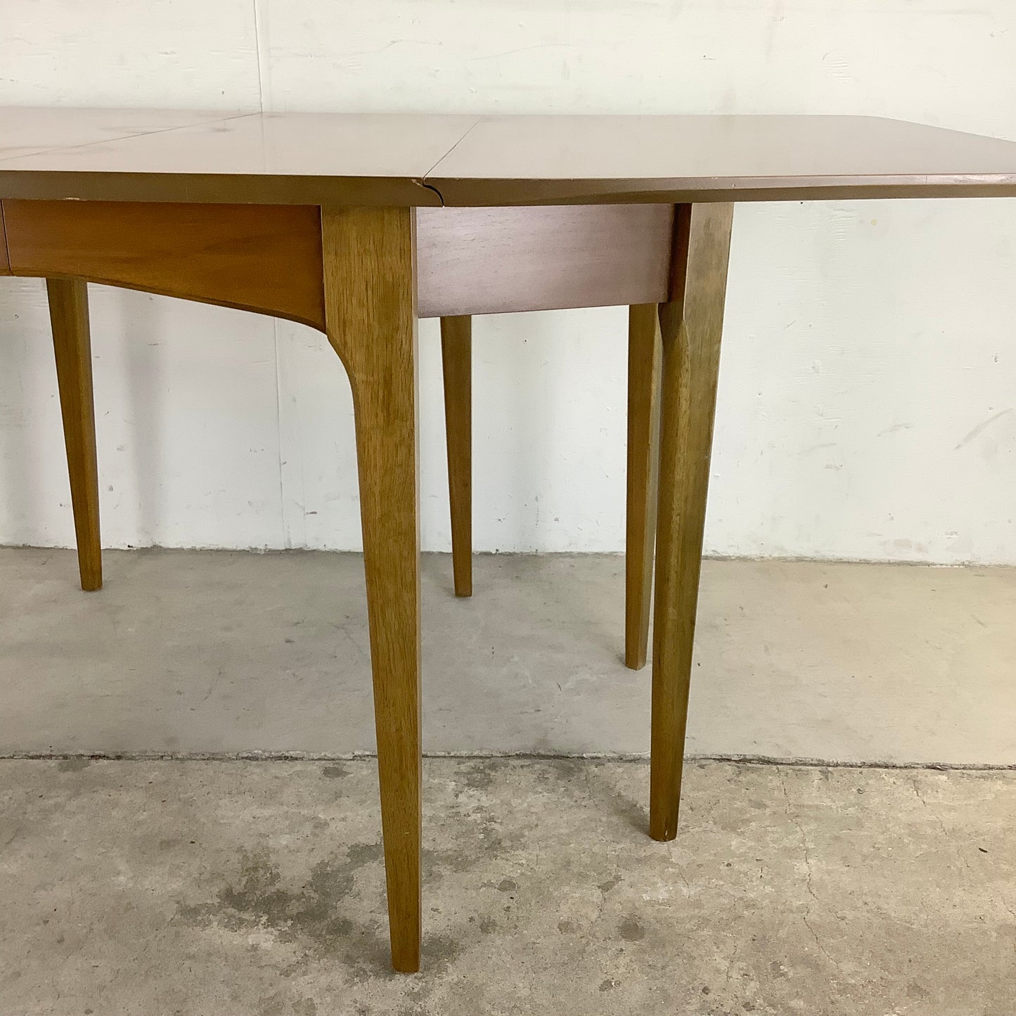 MCM Walnut Drop-Leaf Dining Table by John Van Koert for Drexel