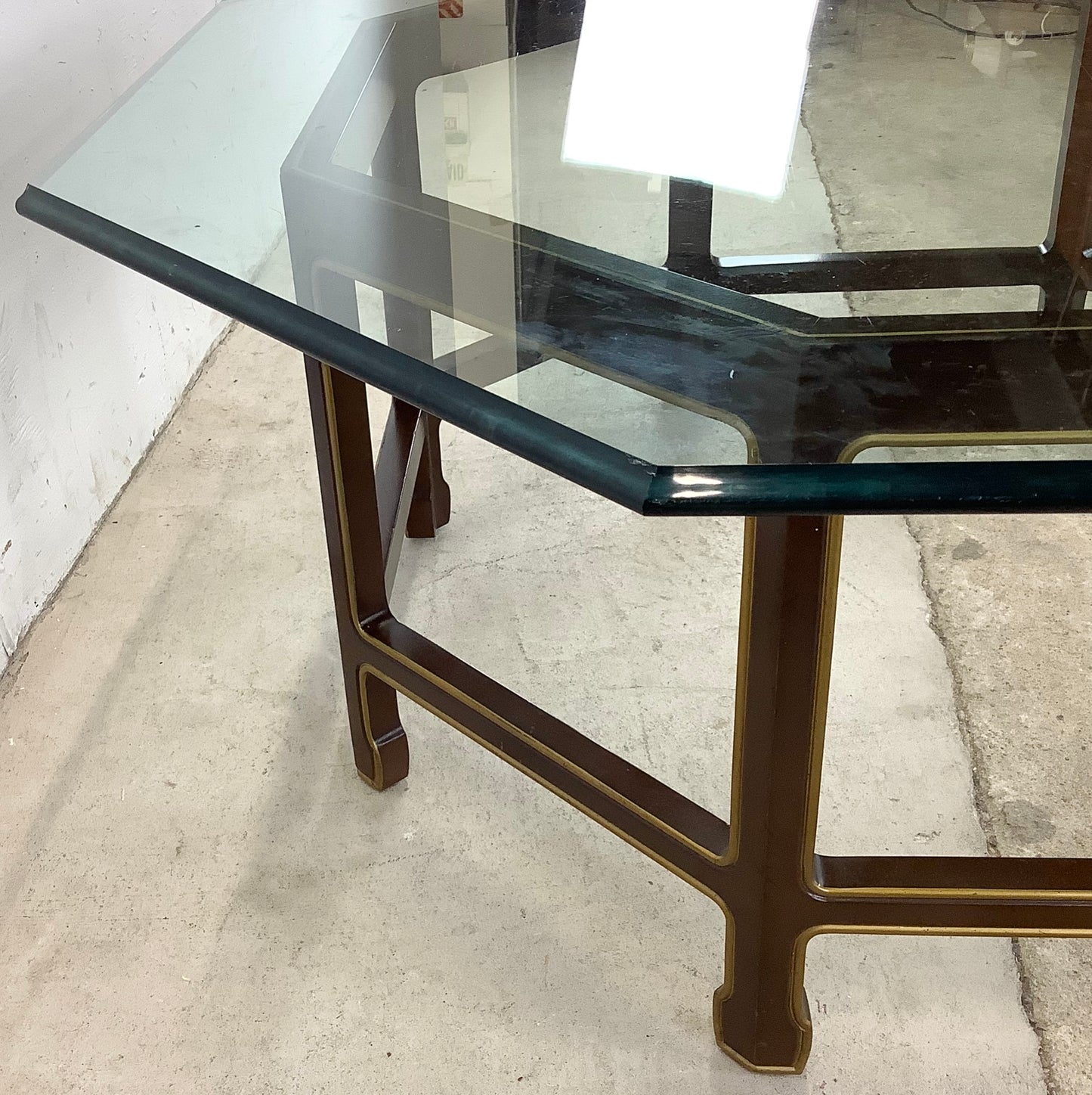 Vintage Octagonal Coffee Table after Kindel Furniture