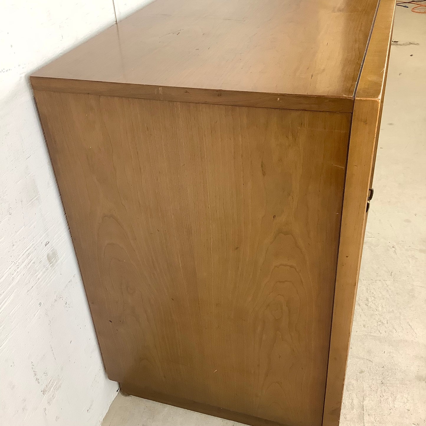 Mid-Century Walnut Commode Cabinet