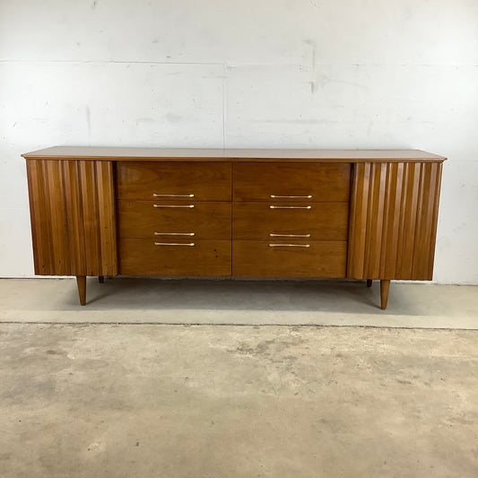 Mid-Century Long & Low Walnut Dresser