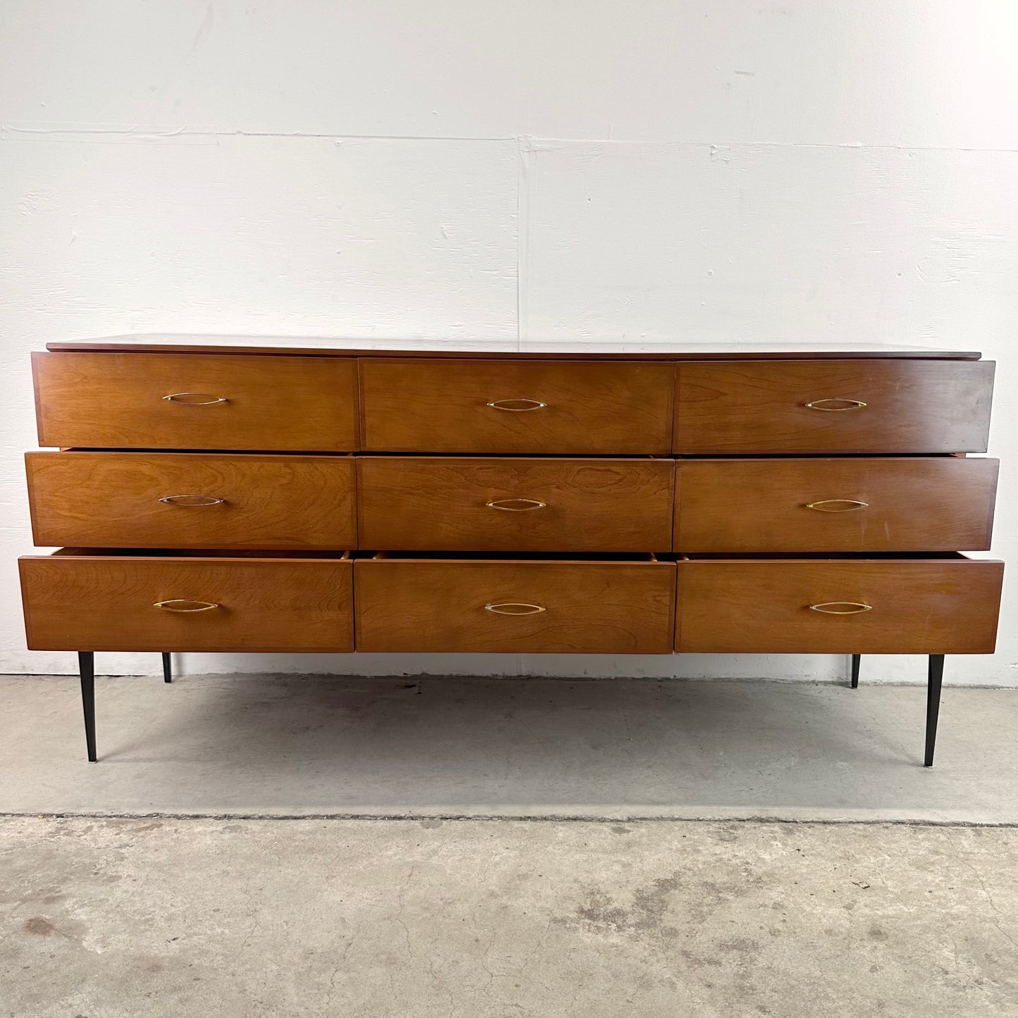 Carl Otto "Contessa" Nine Drawer Dresser for Heywood-Wakefield