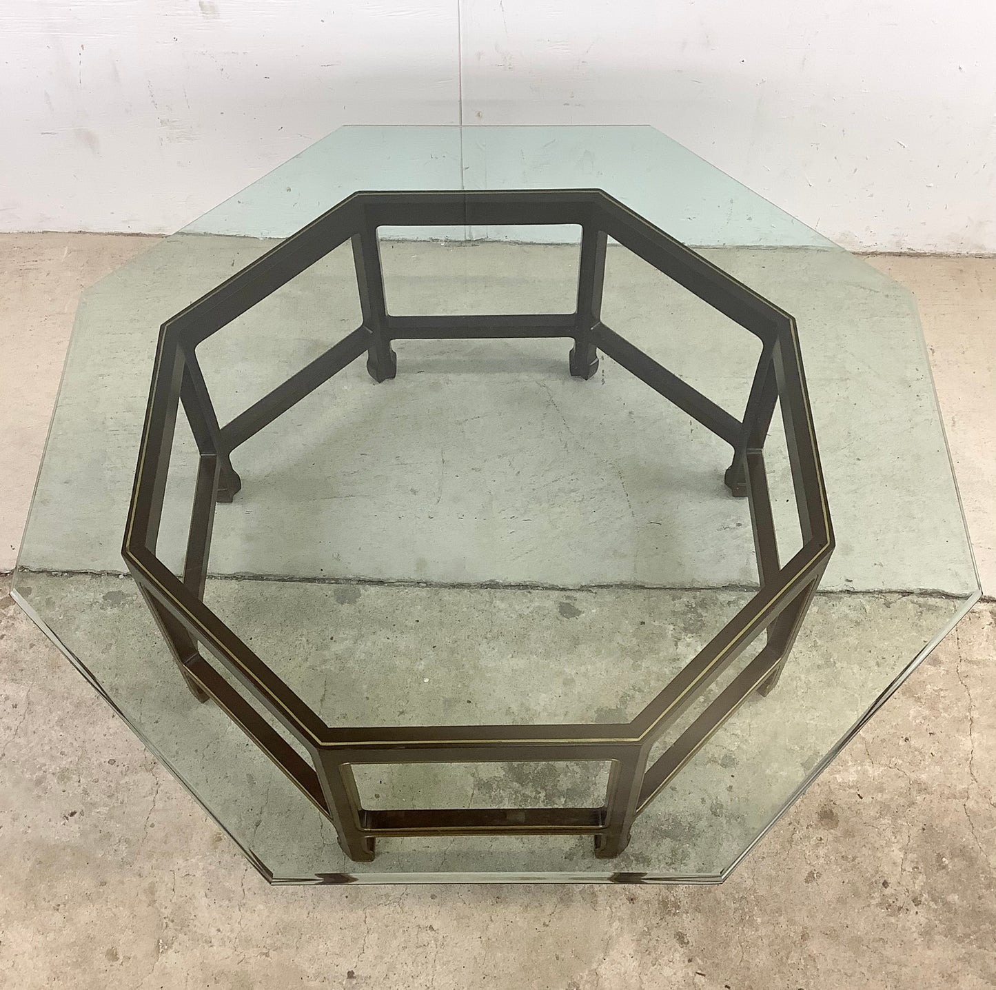 Vintage Octagonal Coffee Table after Kindel Furniture