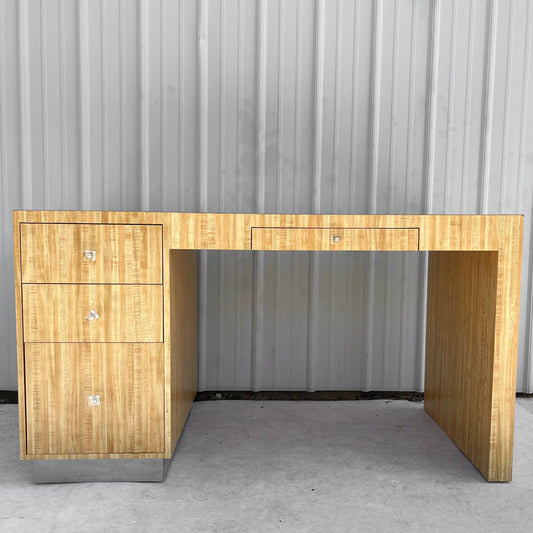 Large Vintage Modern Writing Desk