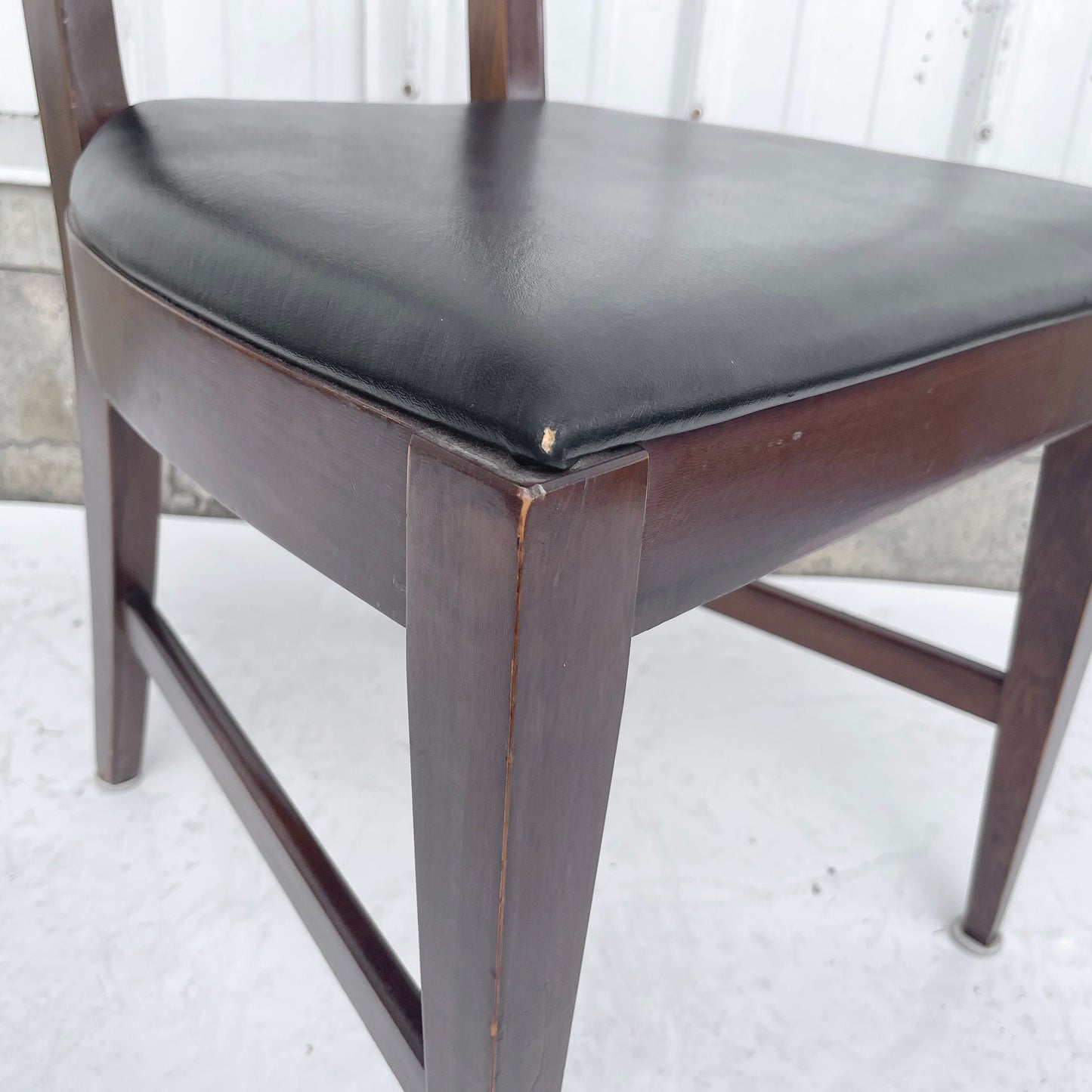 Mid-Century Walnut Desk Chair