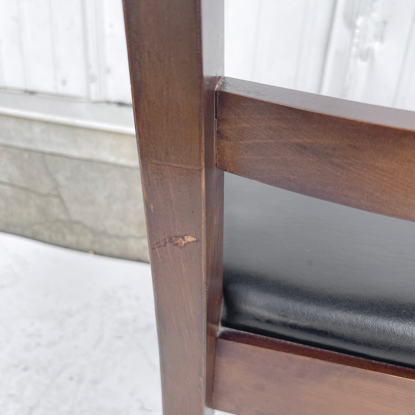Mid-Century Walnut Desk Chair