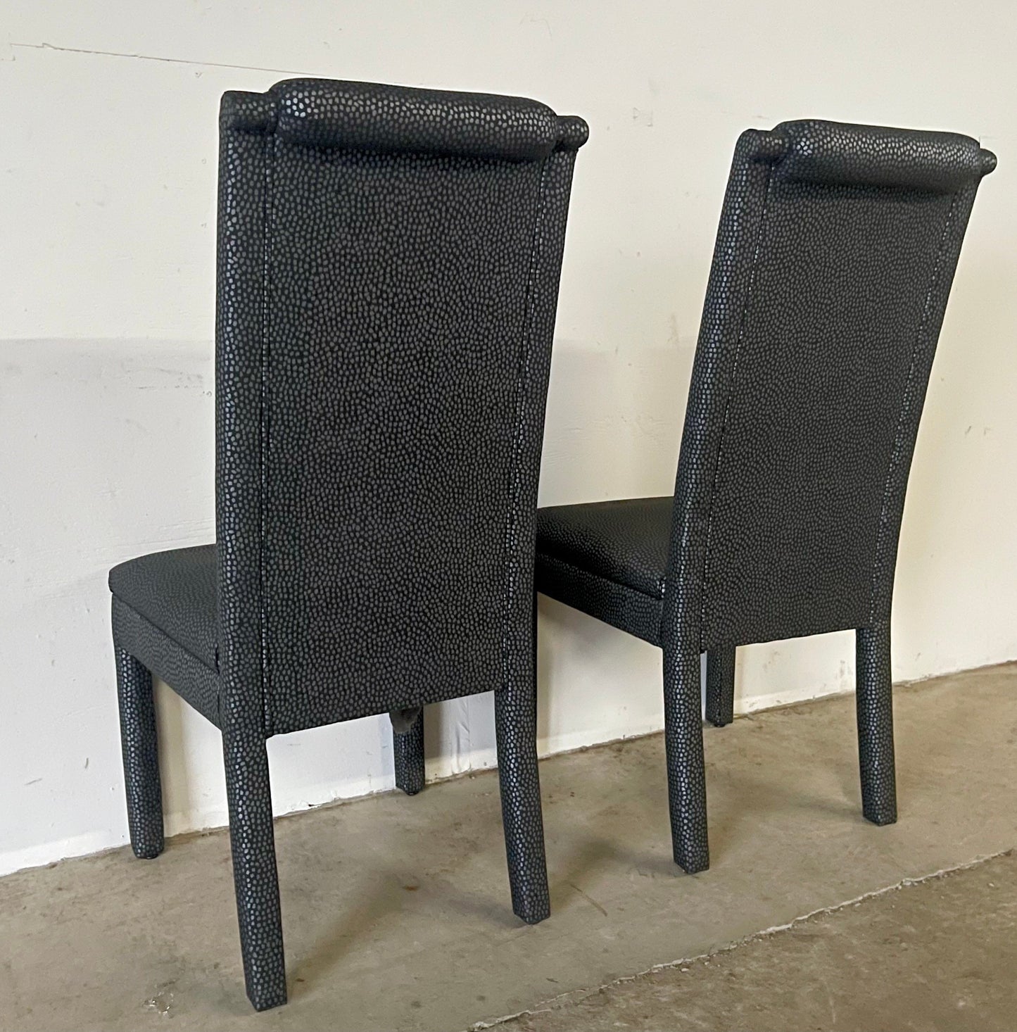 Vintage Modern Highback Dining Chairs by Bernhardt