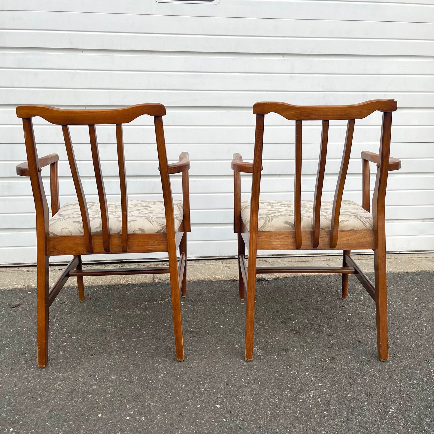 Mid-Century Modern Dining Room Chairs- Set of Six