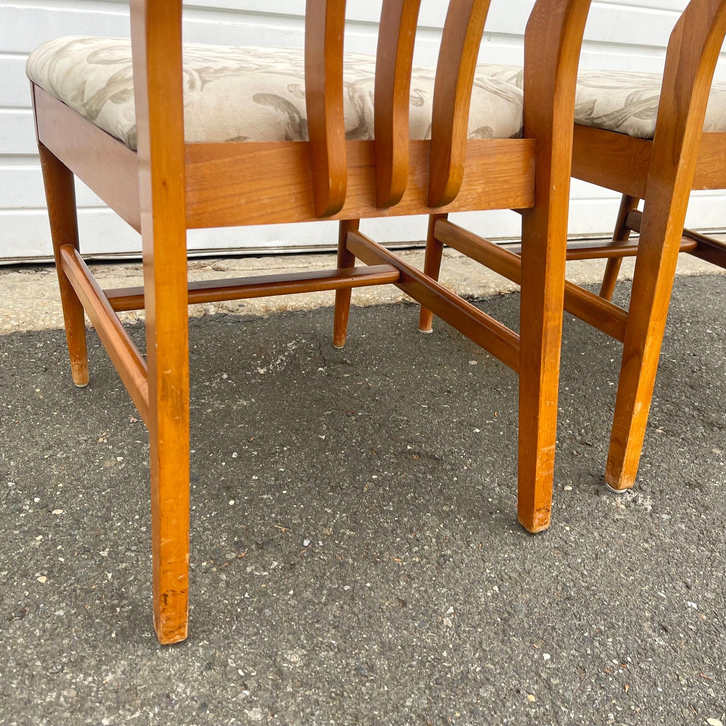 Mid-Century Modern Dining Room Chairs- Set of Six