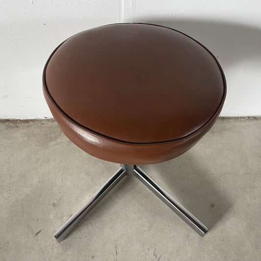 Mid-Century Swivel Stool from Frank Doerner