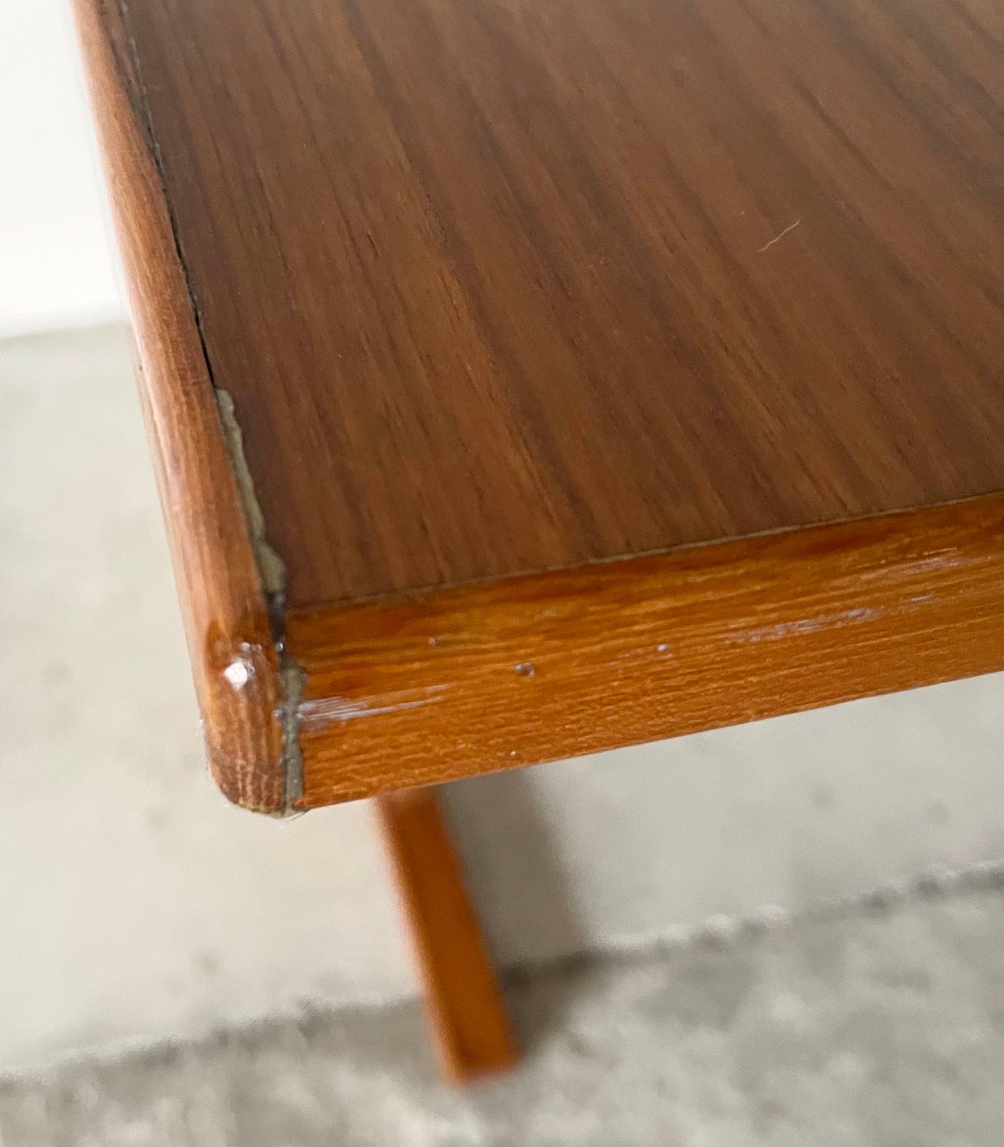 Scandinavian Modern Teak and Tile Dining Table