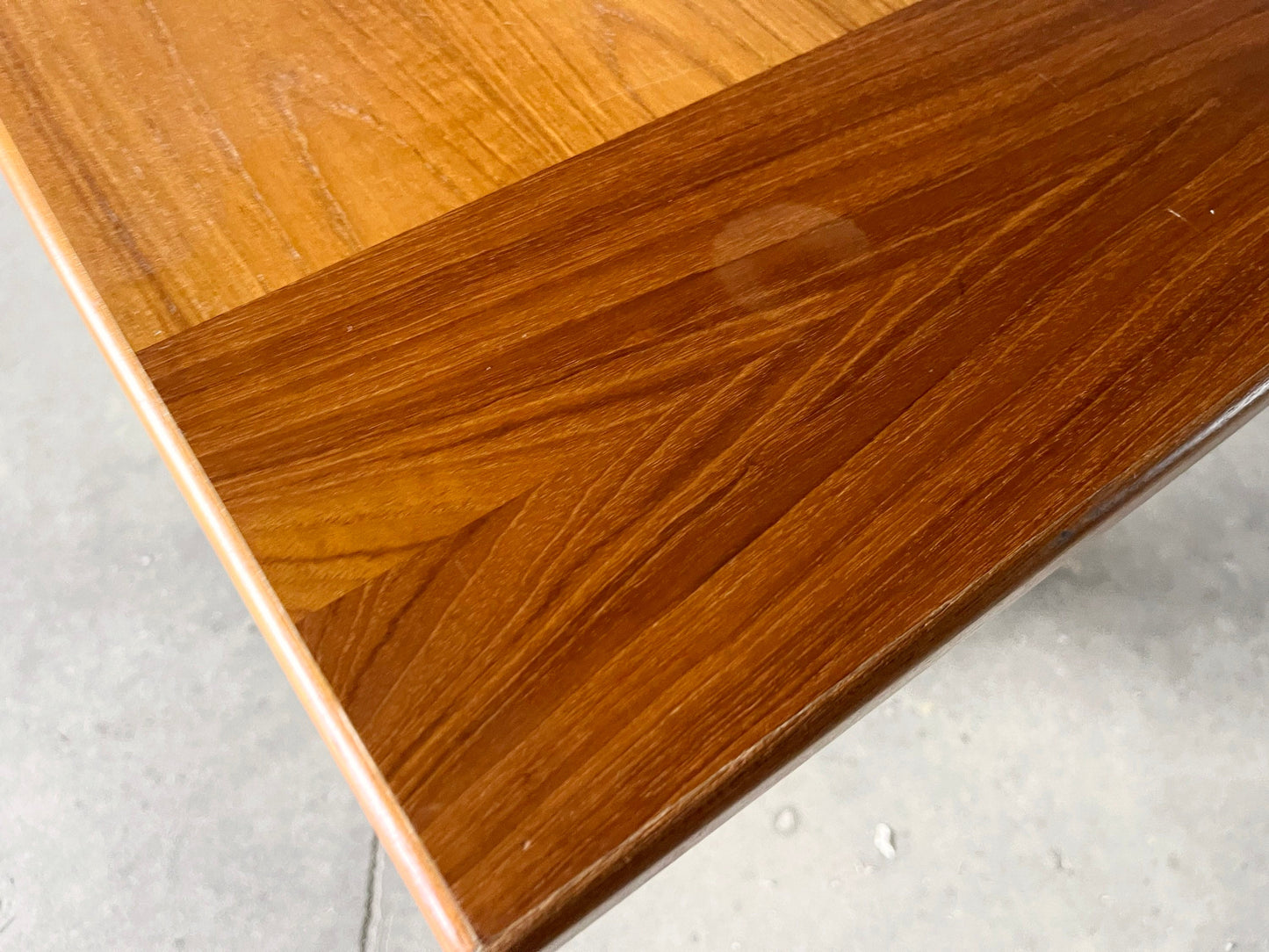 Scandinavian Modern Teak and Tile Dining Table