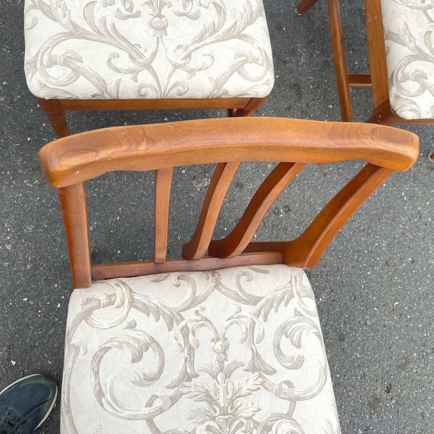 Mid-Century Modern Dining Room Chairs- Set of Six
