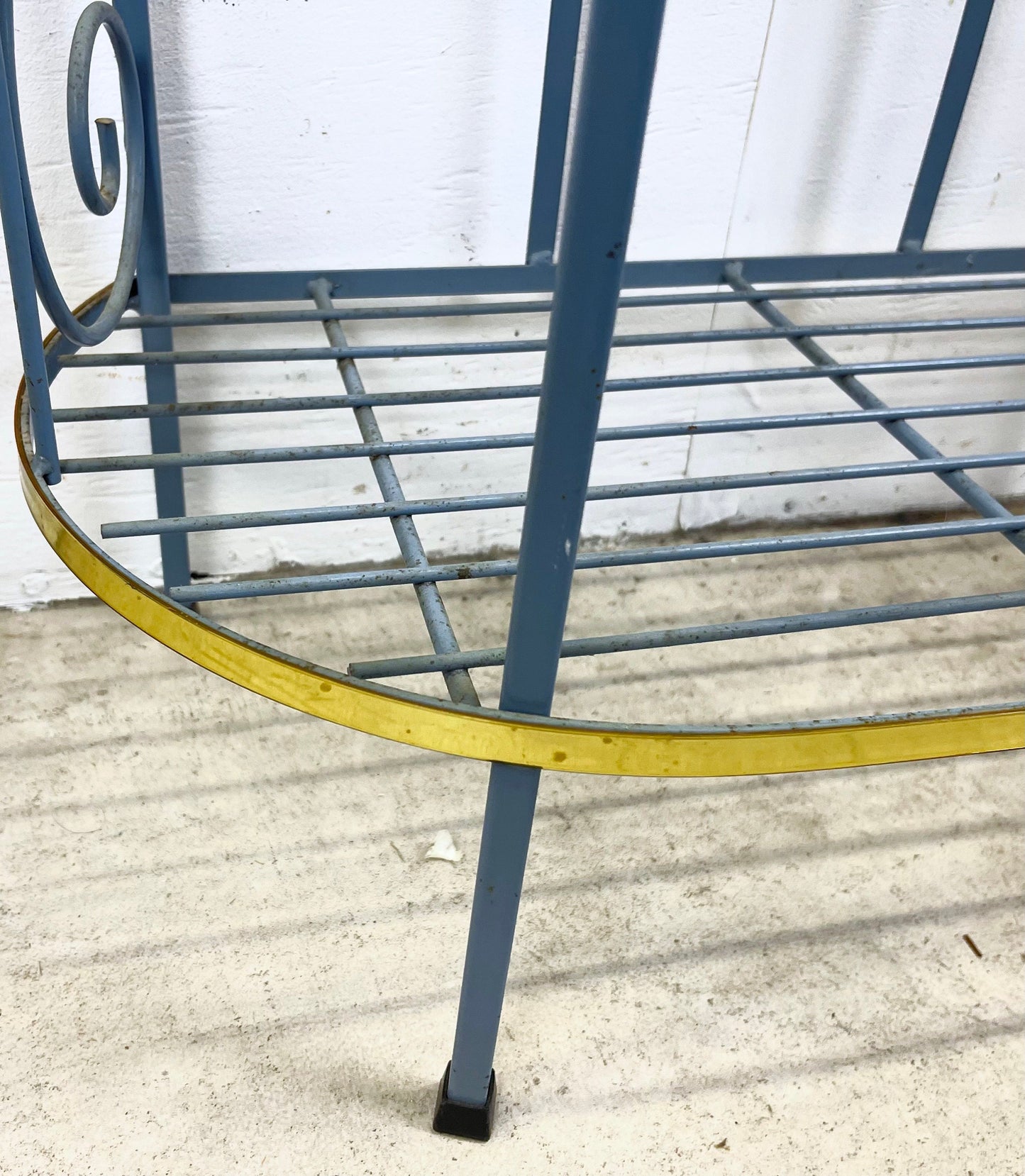 Vintage Modern Baker's Rack