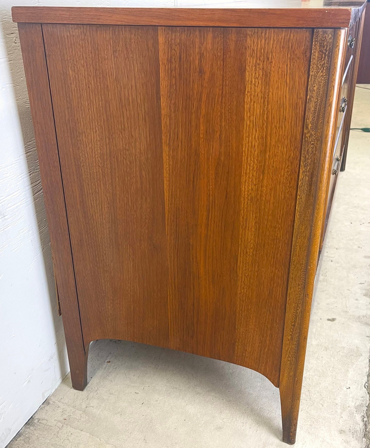 Mid-Century Dresser with Mirror by Kent Coffey