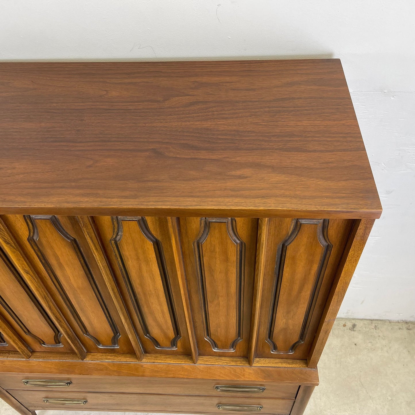 Mid-Century Modern Highboy Dresser by Kent Coffey