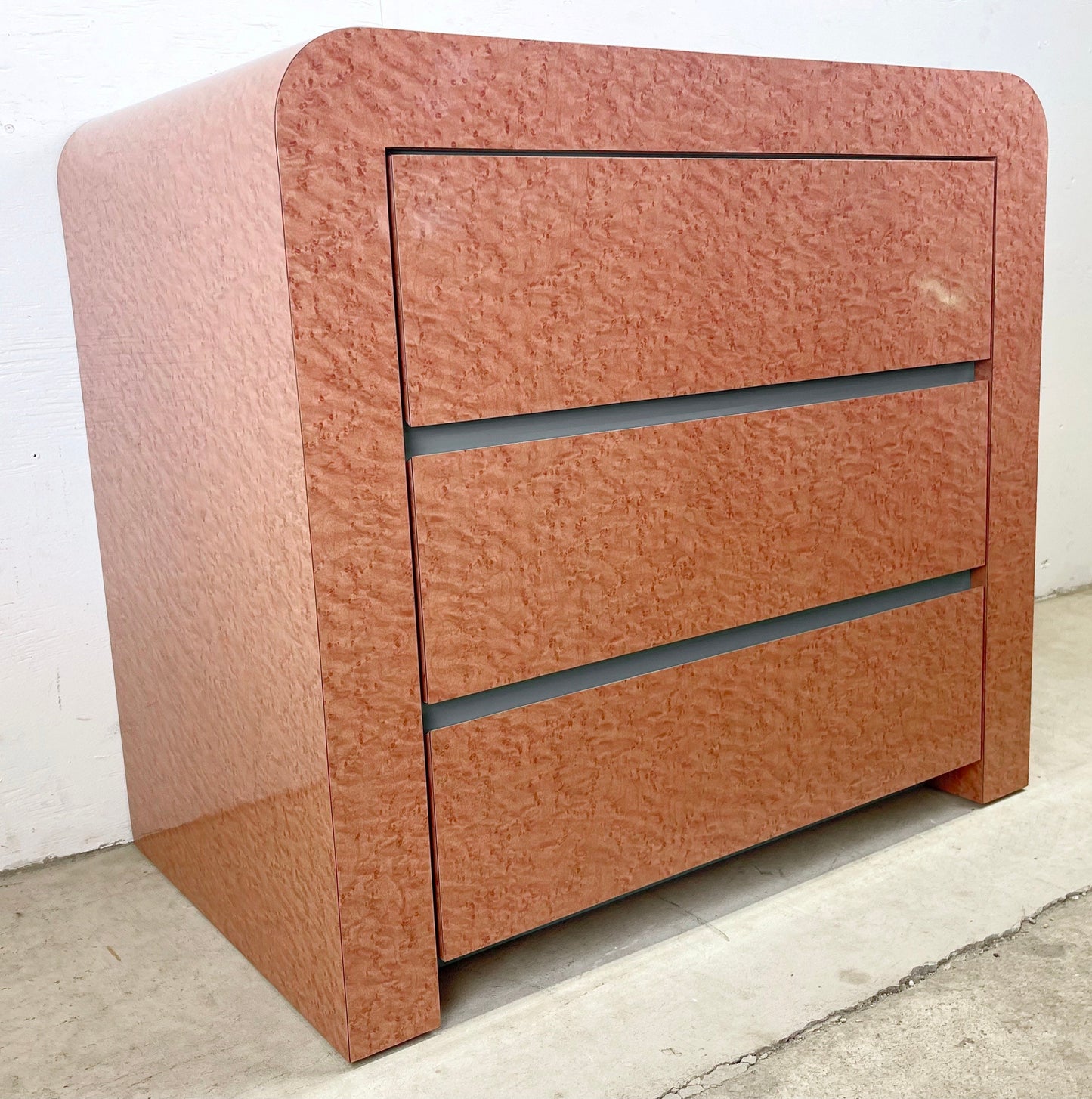 Retro Modern Three Drawer Dresser by Laminarchie Inc