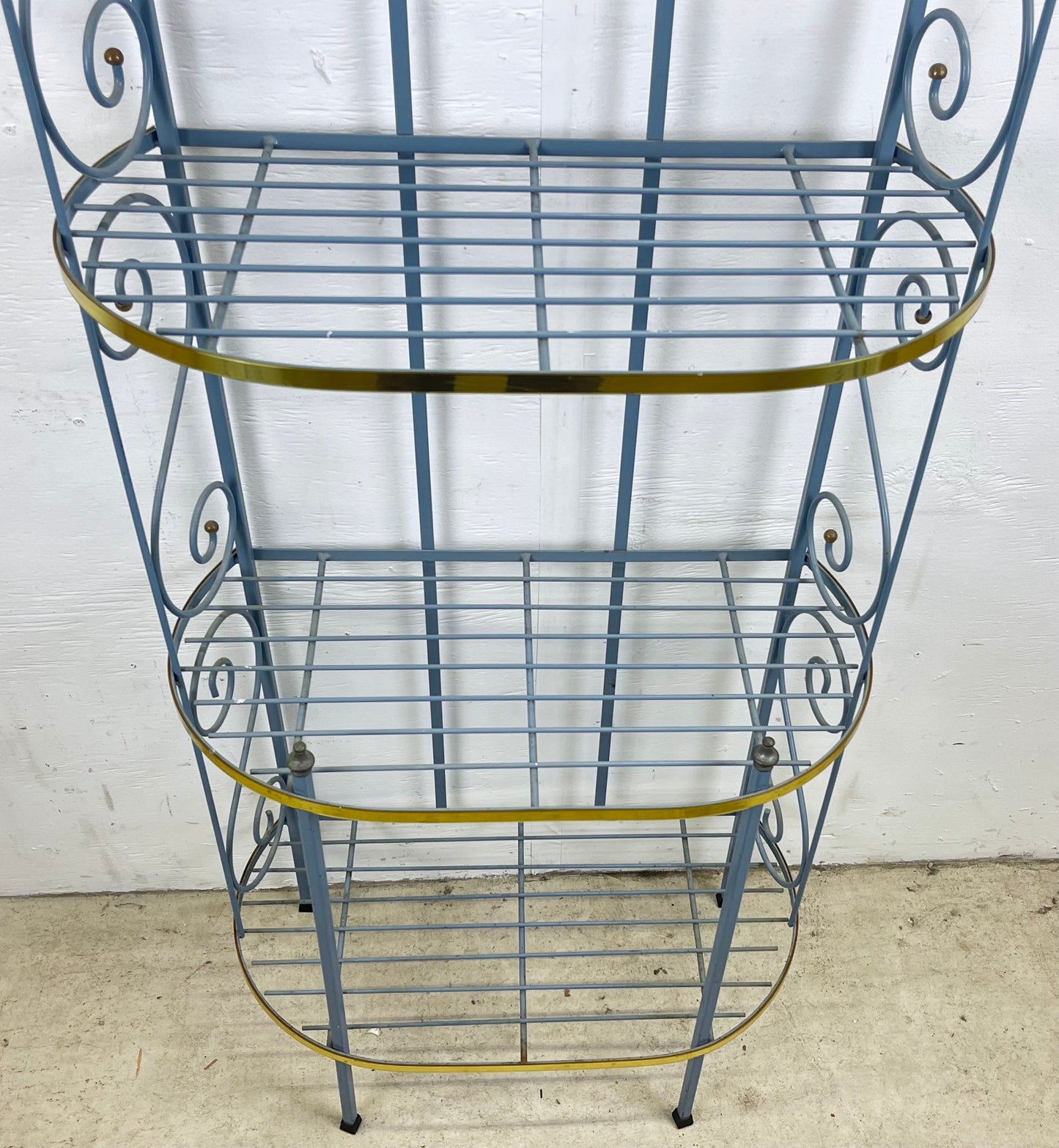 Vintage Modern Baker's Rack