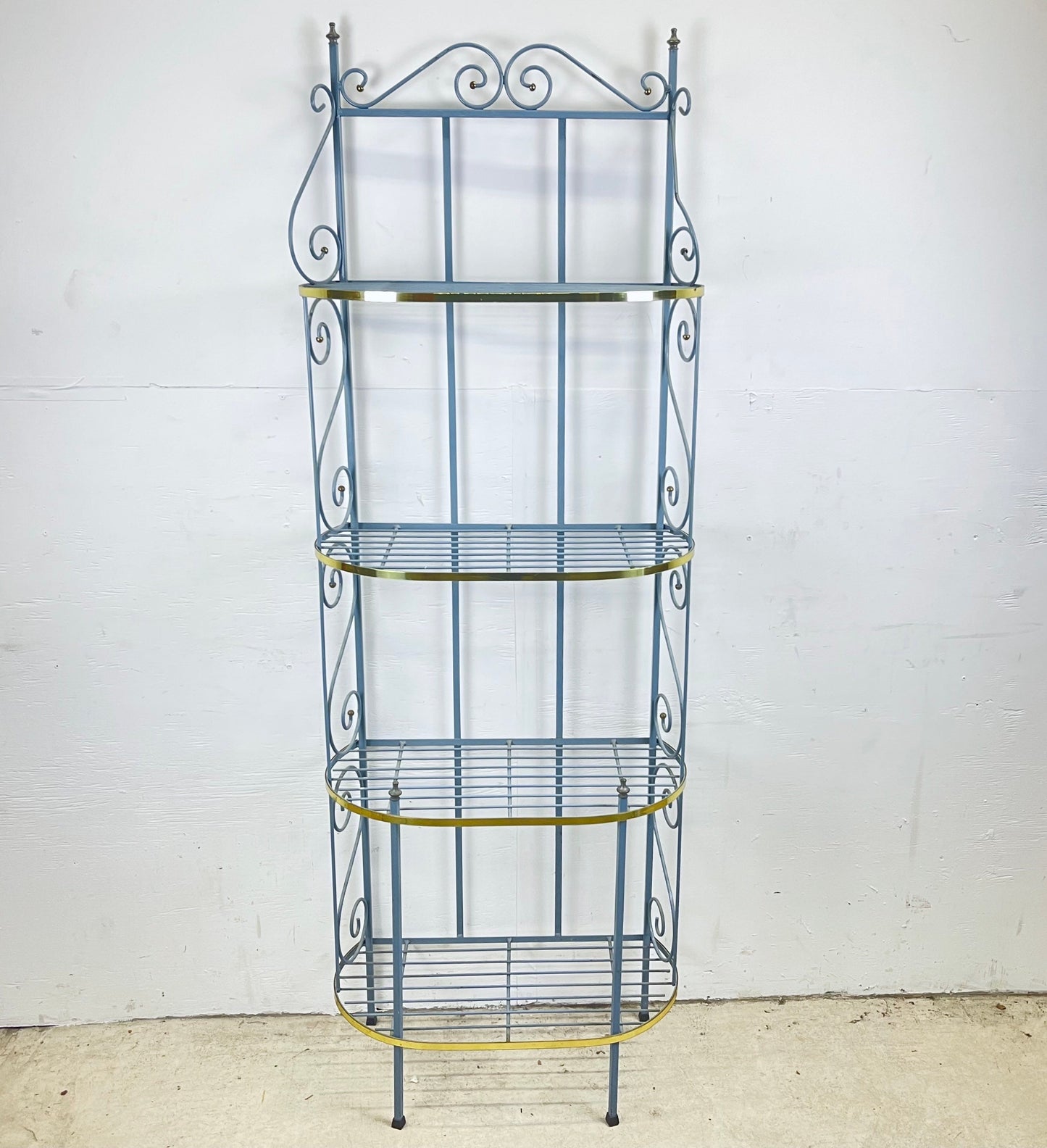 Vintage Modern Baker's Rack