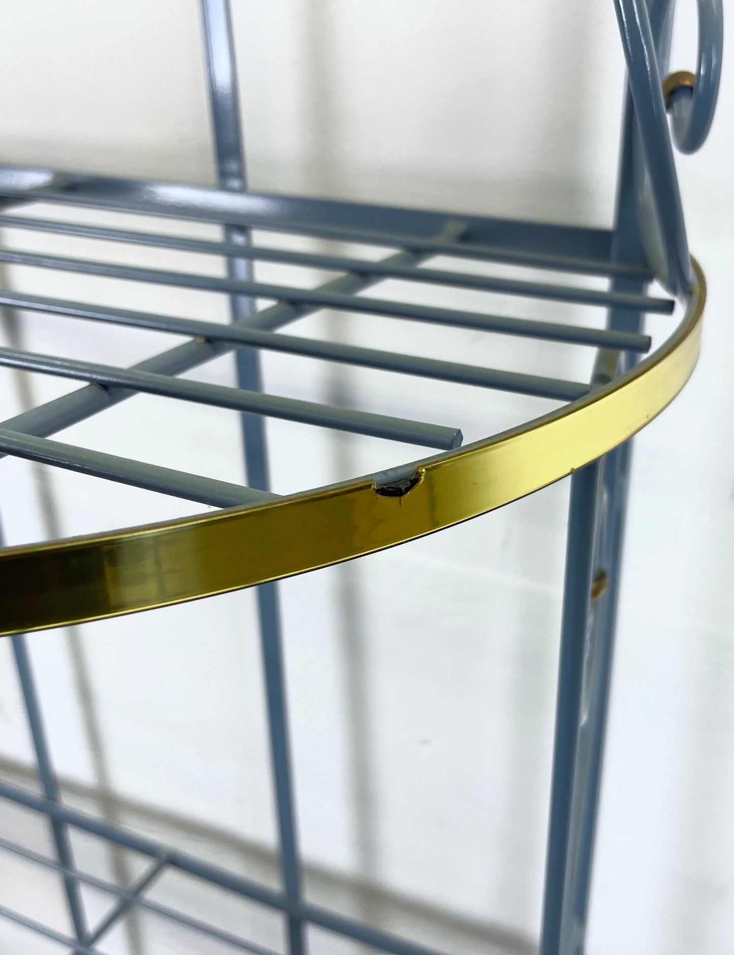 Vintage Modern Baker's Rack