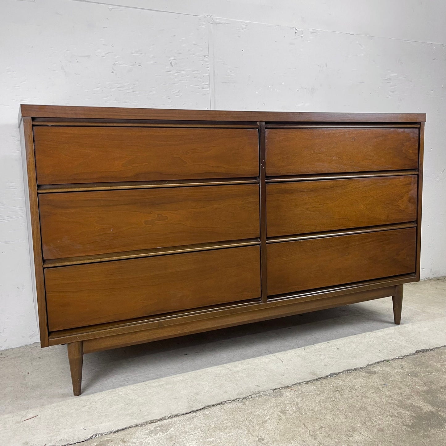 Mid-Century Dresser with Mirror
