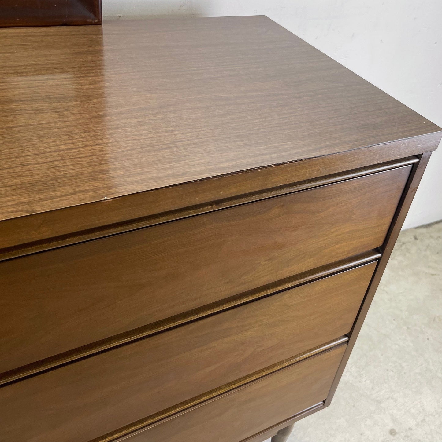 Mid-Century Dresser with Mirror