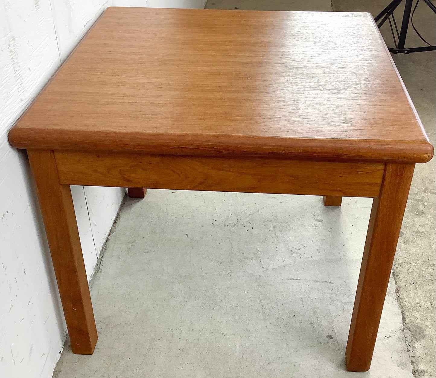 Vintage Modern Teak End Table or Lamp Table