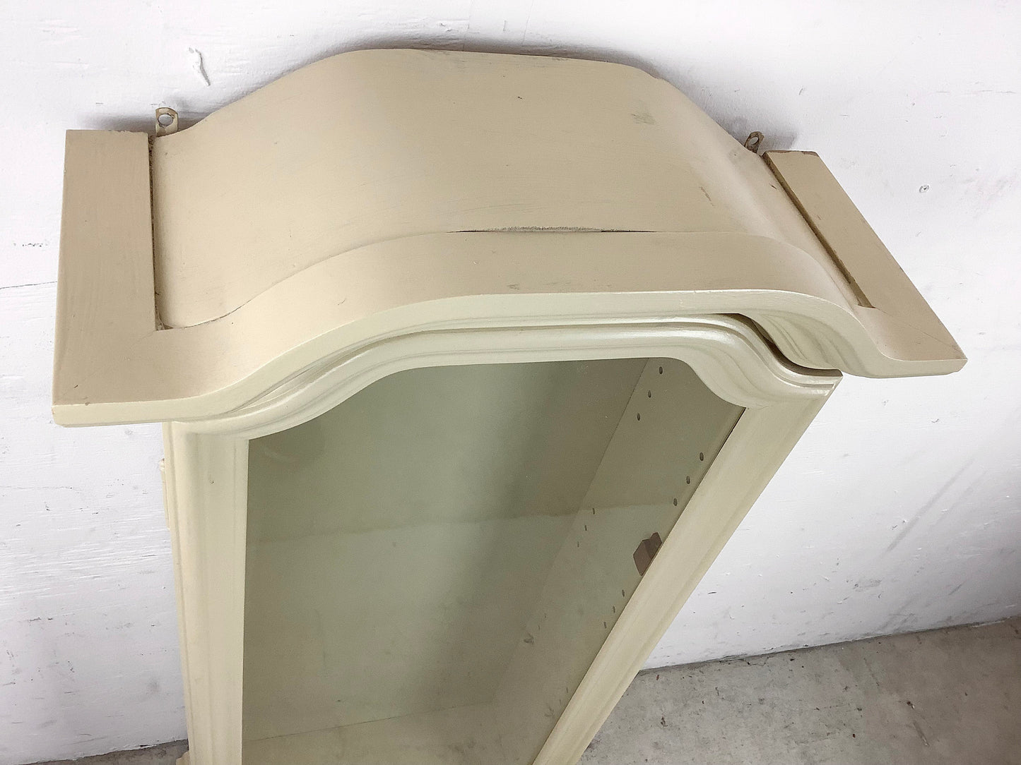 Vintage Wall Mount Display Cabinet
