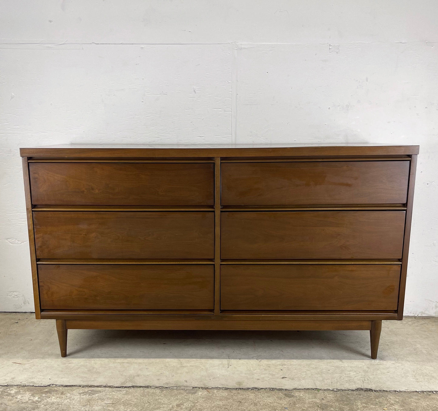 Mid-Century Dresser with Mirror