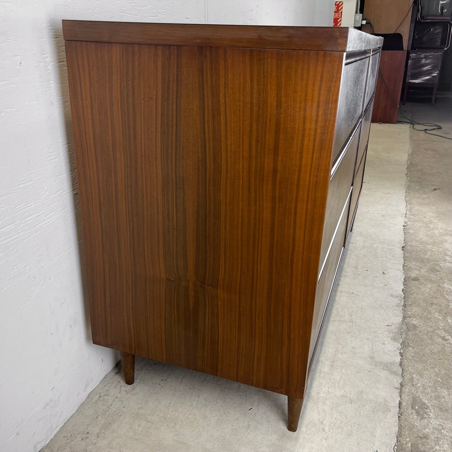 Mid-Century Dresser with Mirror
