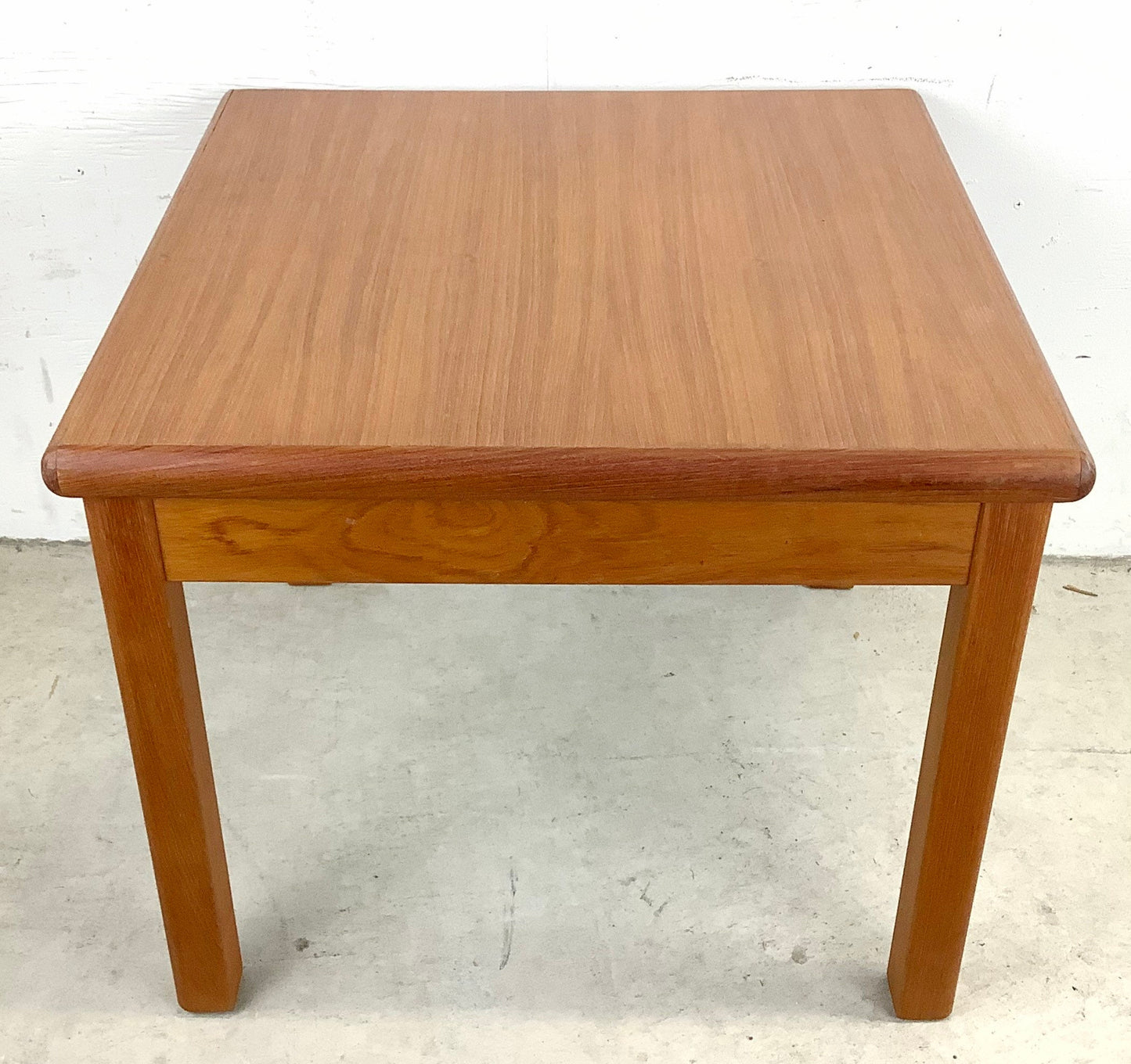 Vintage Modern Teak End Table or Lamp Table