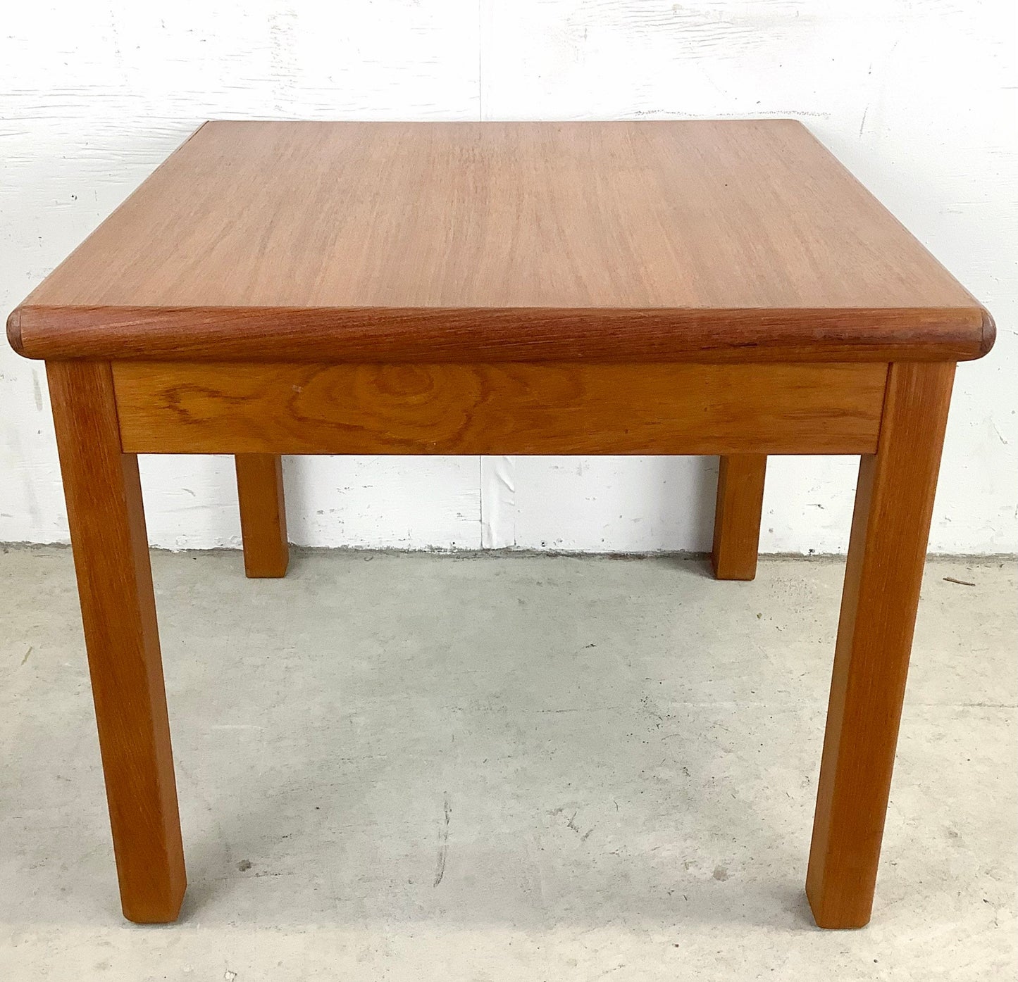 Vintage Modern Teak End Table or Lamp Table