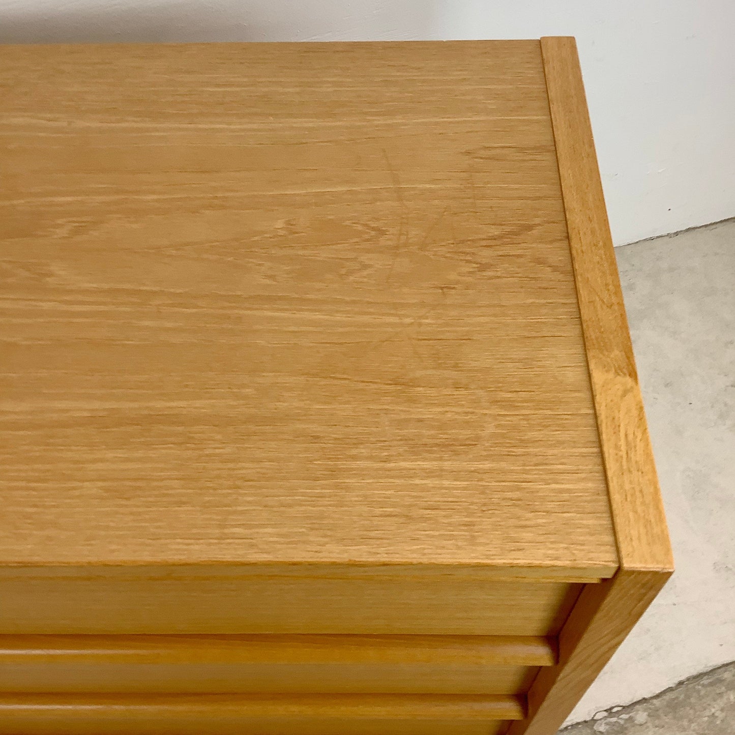 Scandinavian Modern Teak Three Drawer Dressers or Nightstands