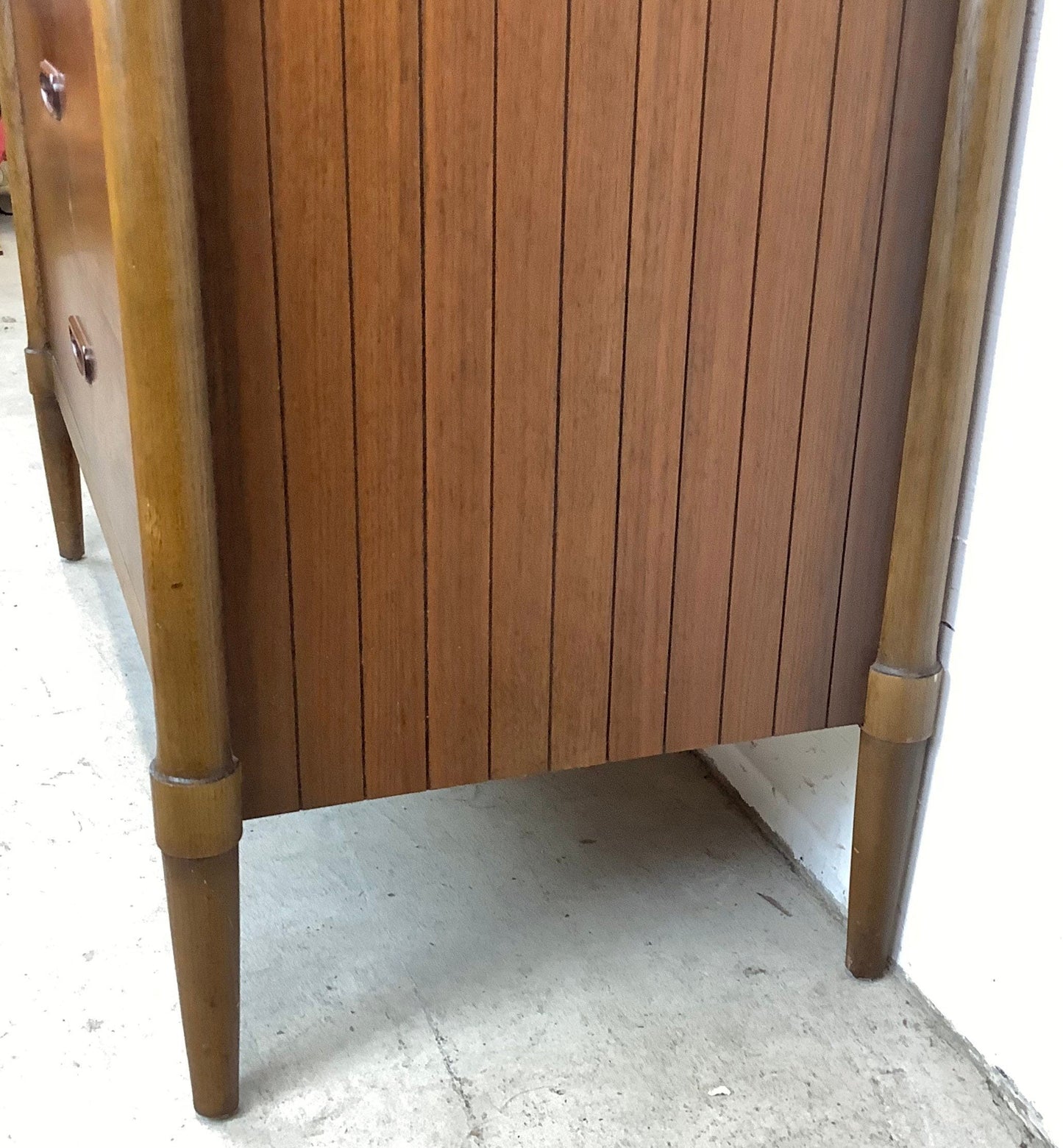 Mid-Century Modern Highboy Dresser by Lane