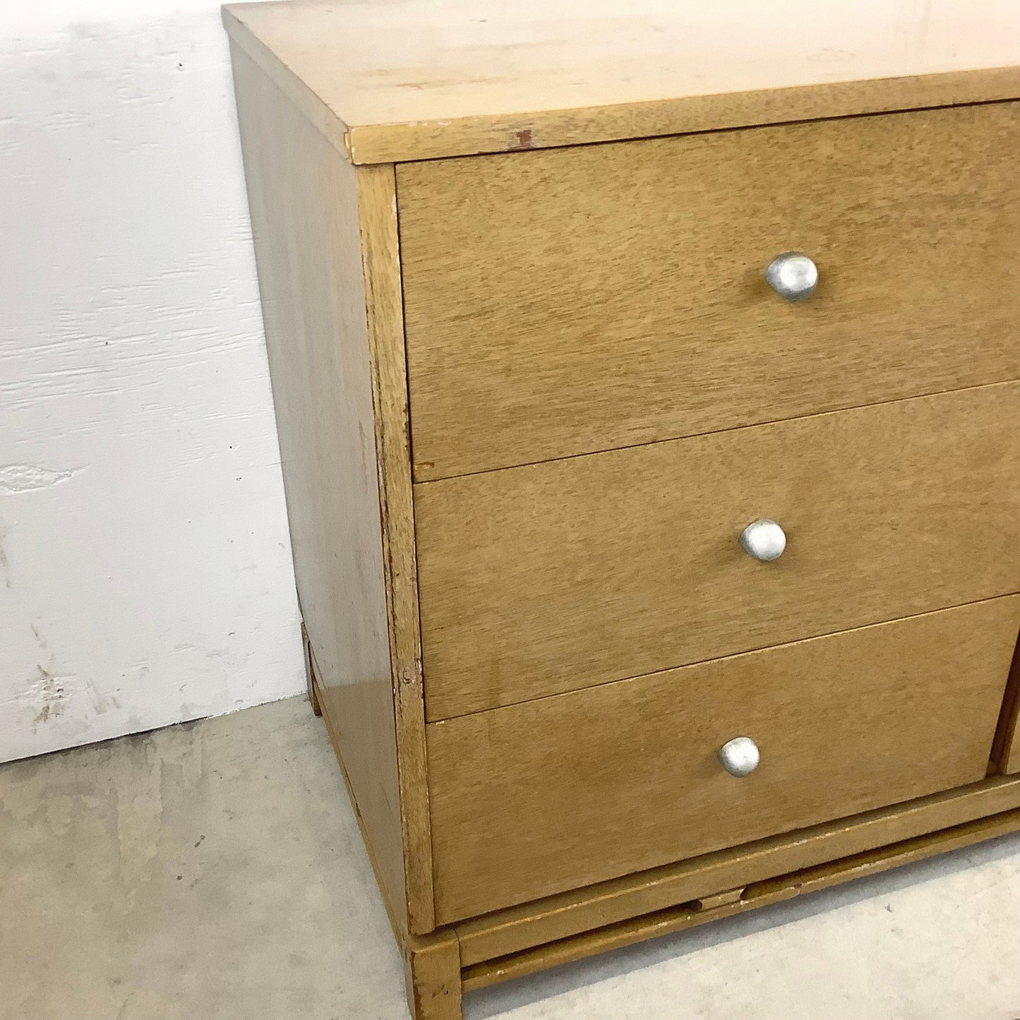 Mid-Century "Simplex" Dresser by Kent Coffey With Mirror