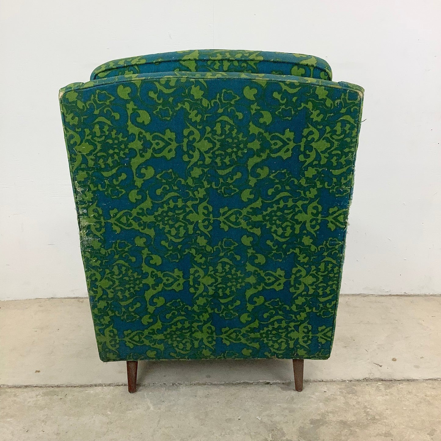 Vintage Modern Green Lounge Chair