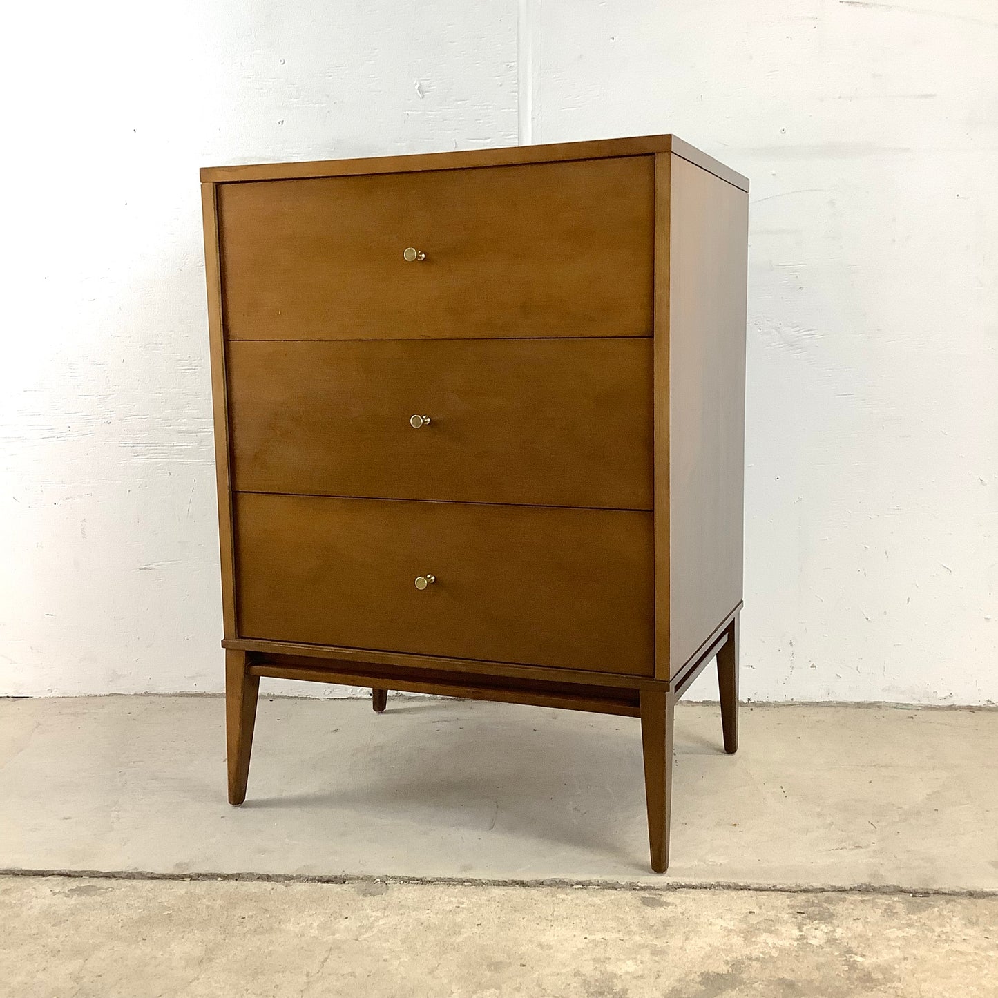 Paul McCobb Three Drawer Nightstand