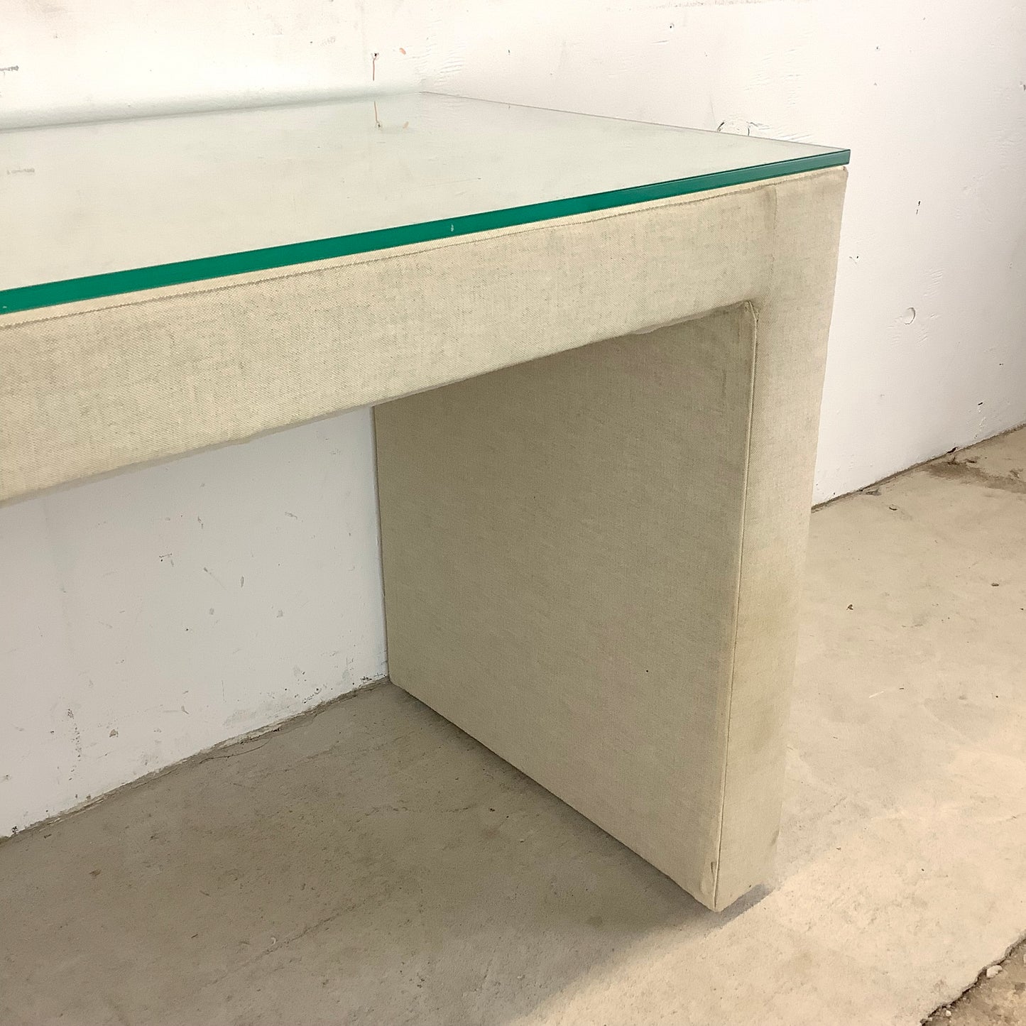 Modern Linen Console Table