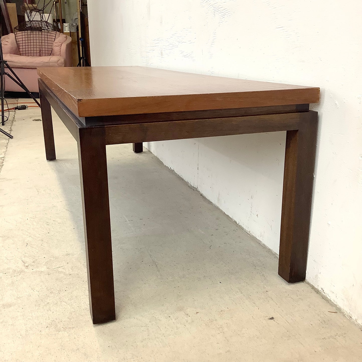 Mid-Century Floating Top Coffee Table- Harvey Probber