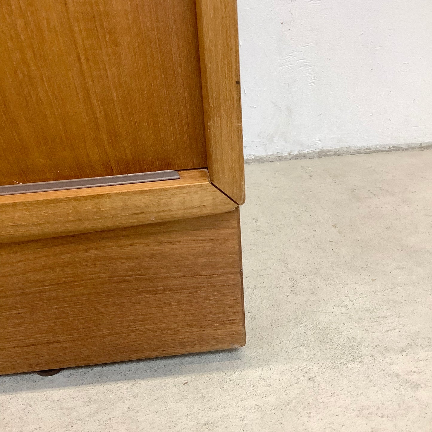 Scandinavian Modern Teak Bookcase With Cabinet by Poul Hundevad