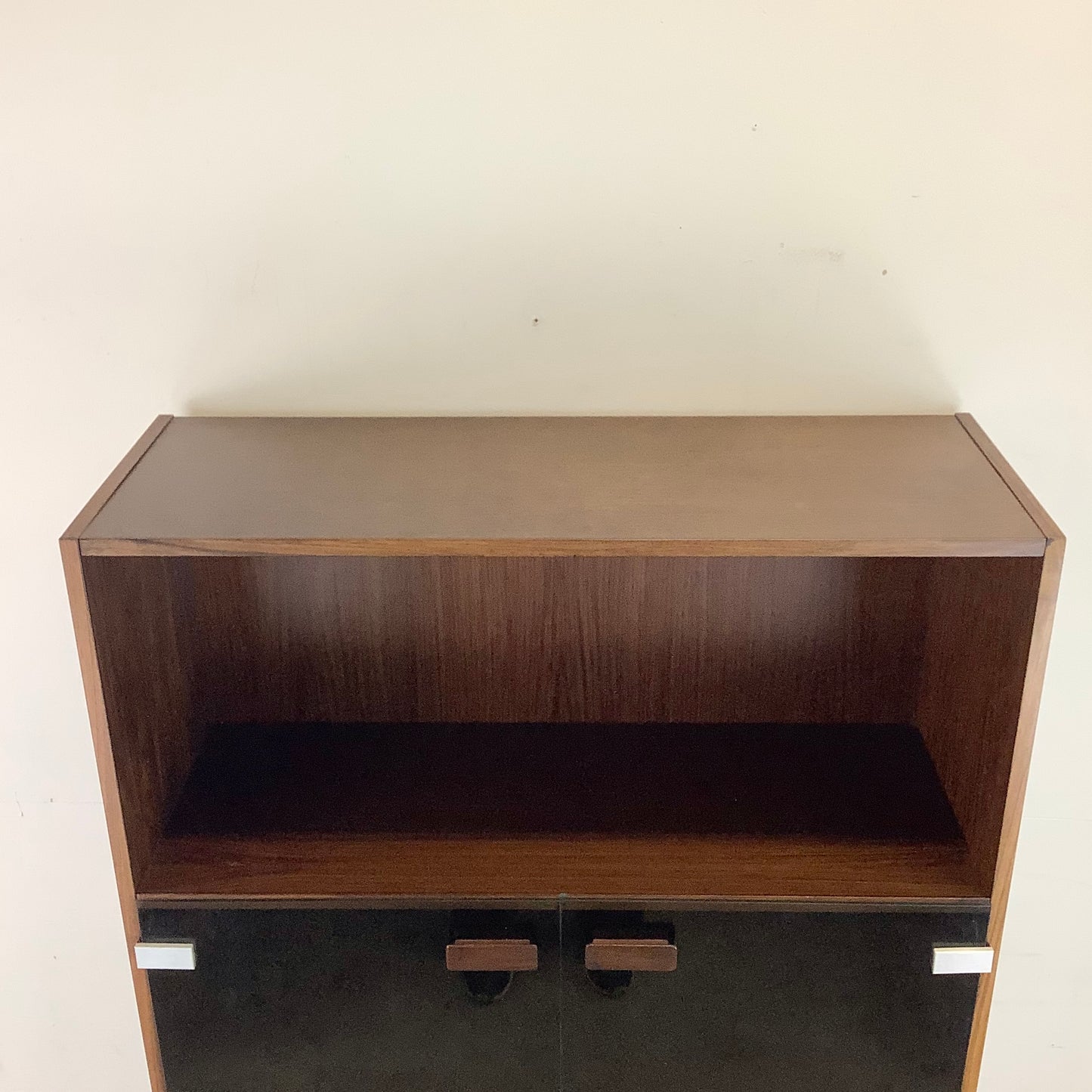 Scandinavian Modern Rosewood Bar Cabinet or Bookshelf