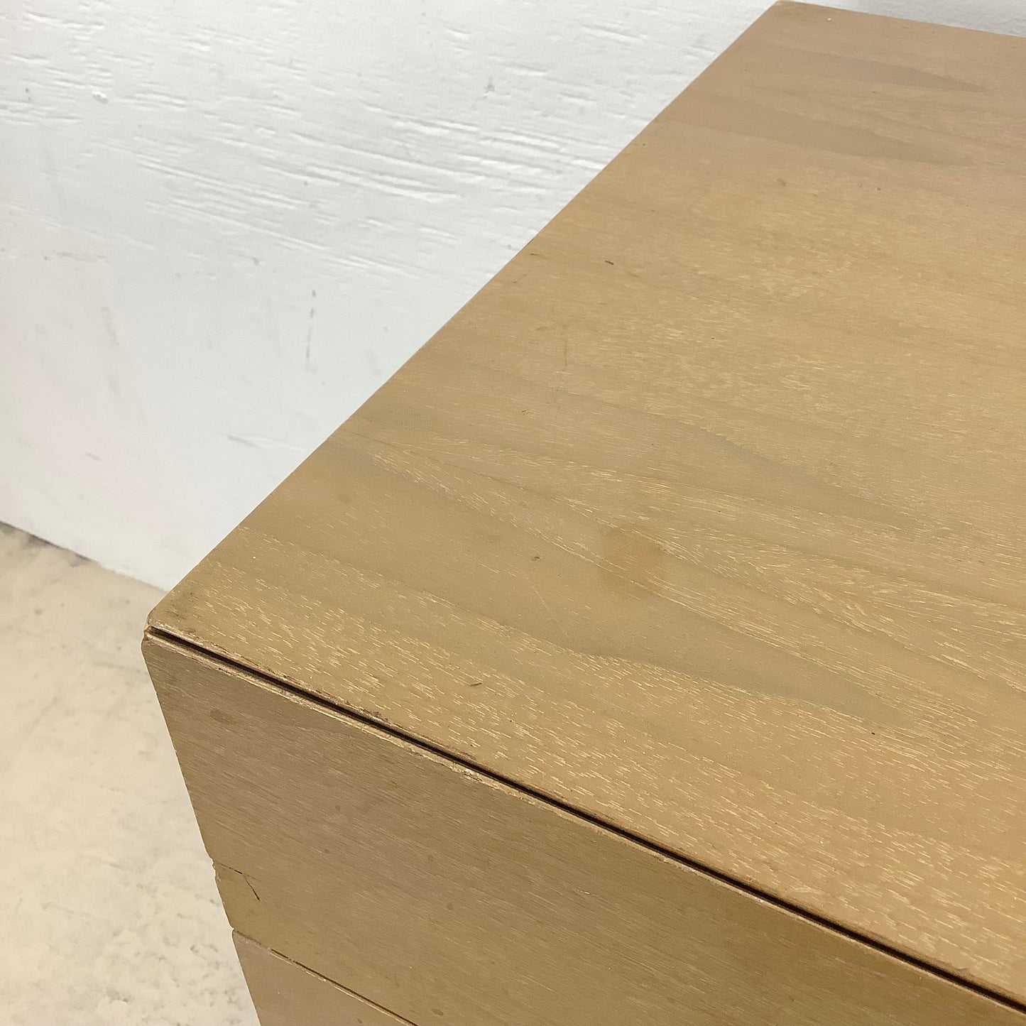 Mid-Century Two Drawer Nightstand
