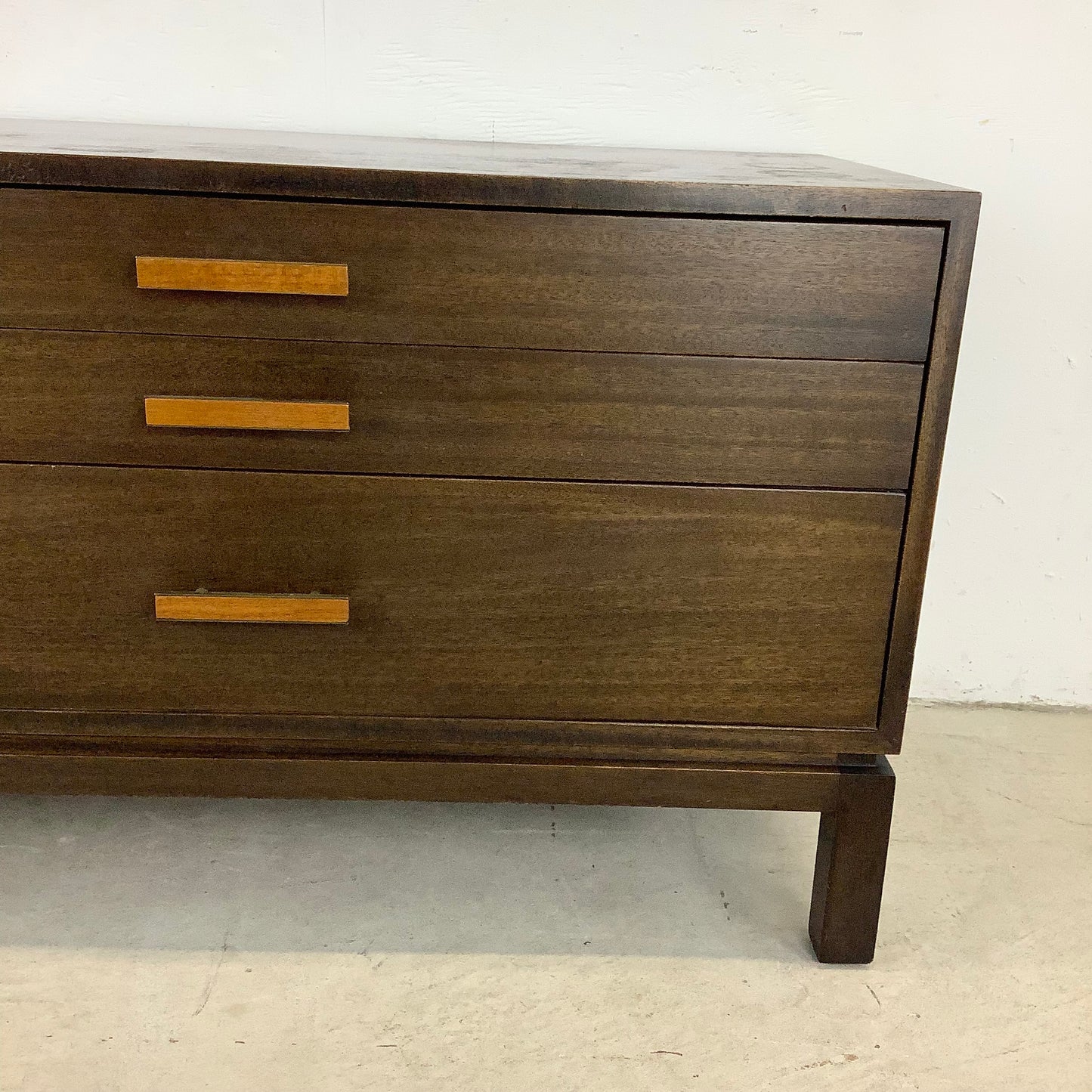 Mid-Century Three Drawer Nightstand or Chest by Harvey Probber