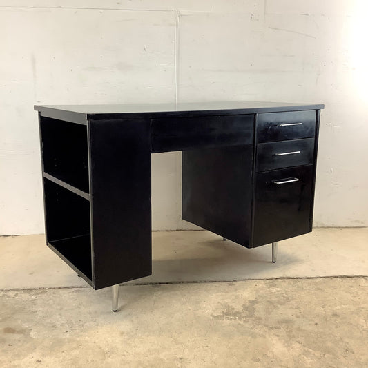 Vintage Modern Bookcase Desk by Thonet