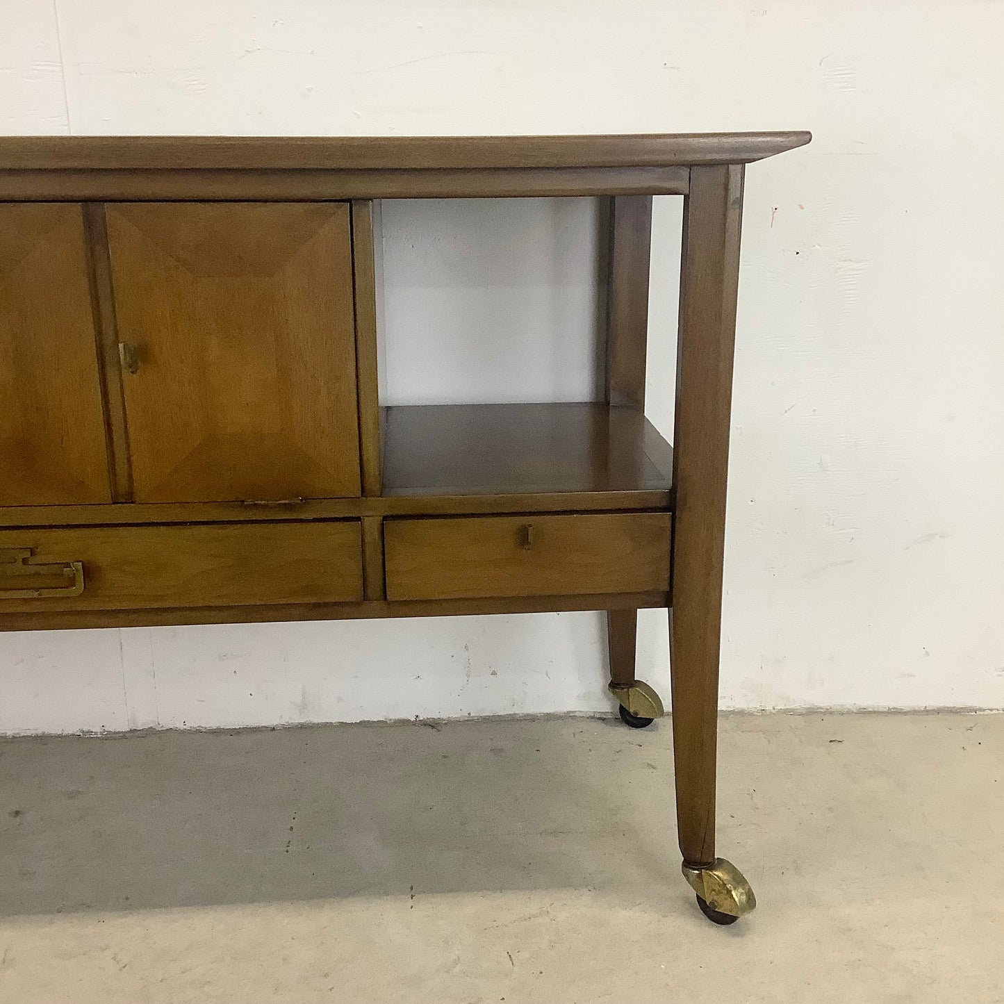 Mid-Century Bar Cart From White Furniture