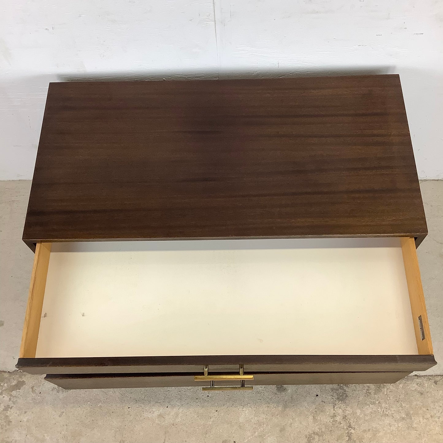 Mid-Century Three Drawer Nightstand or Chest by Harvey Probber