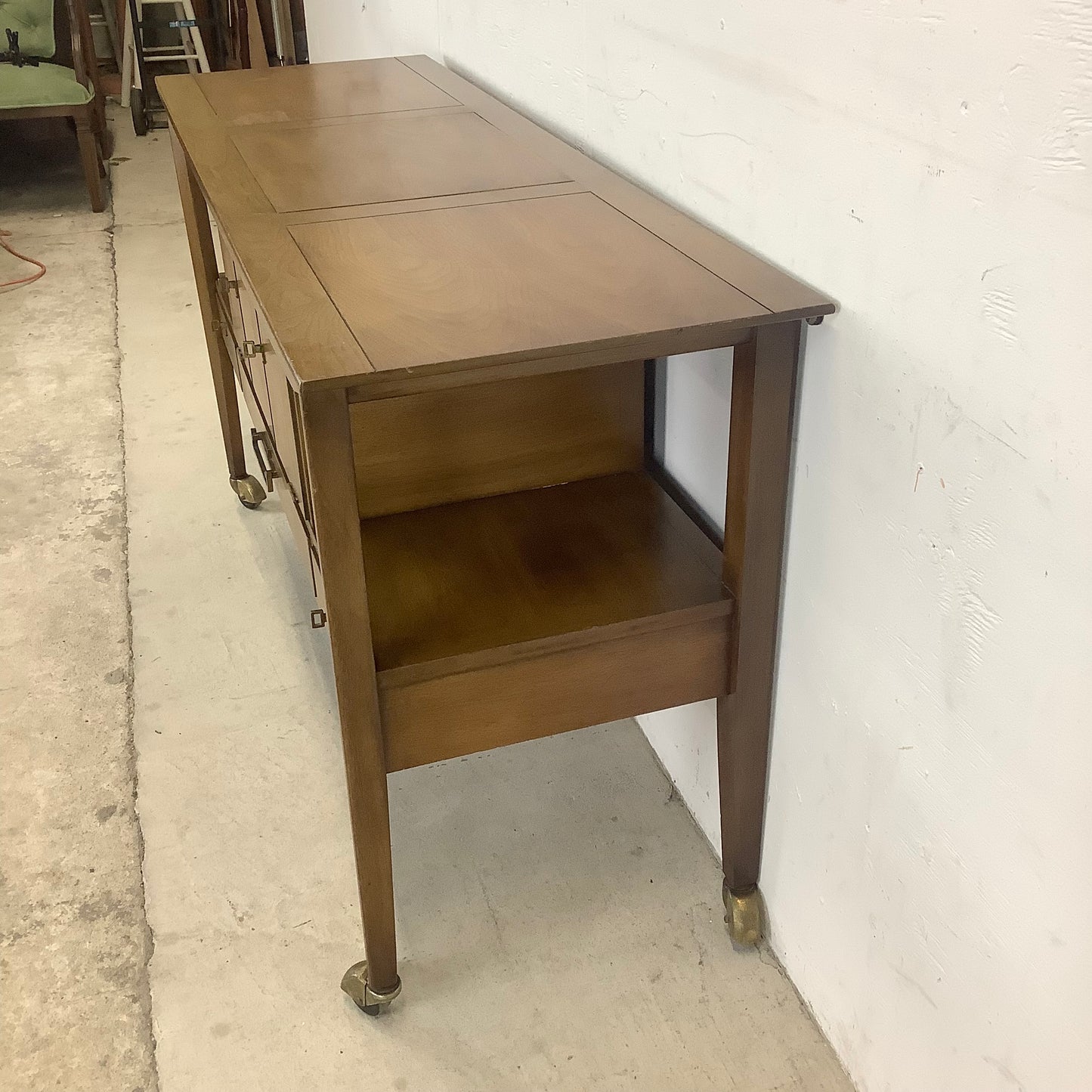 Mid-Century Bar Cart From White Furniture
