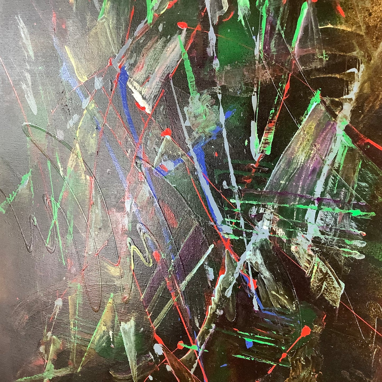 Contemporary Modern Abstract Painting by j.Schwabb