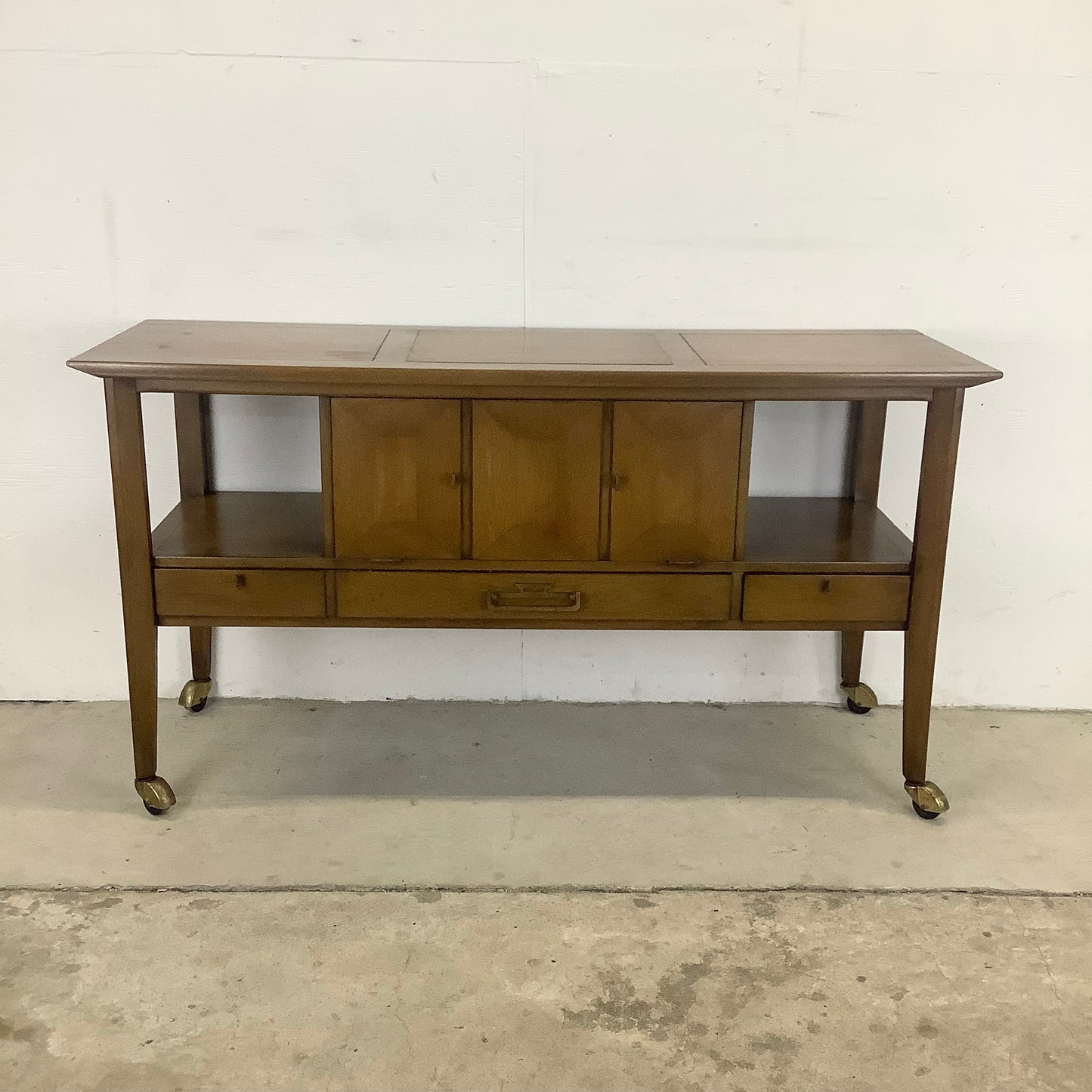 Mid-Century Bar Cart From White Furniture