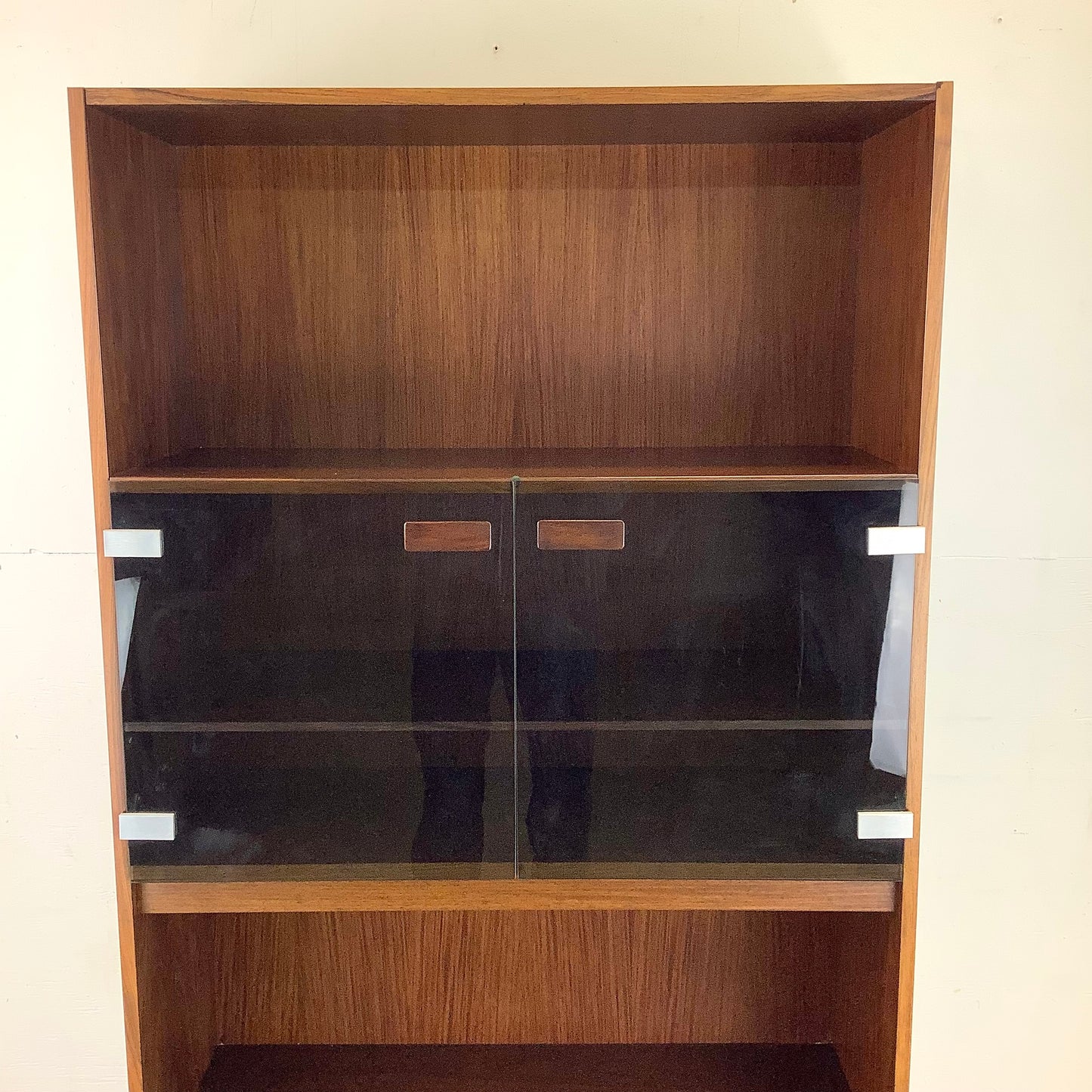 Scandinavian Modern Rosewood Bar Cabinet or Bookshelf