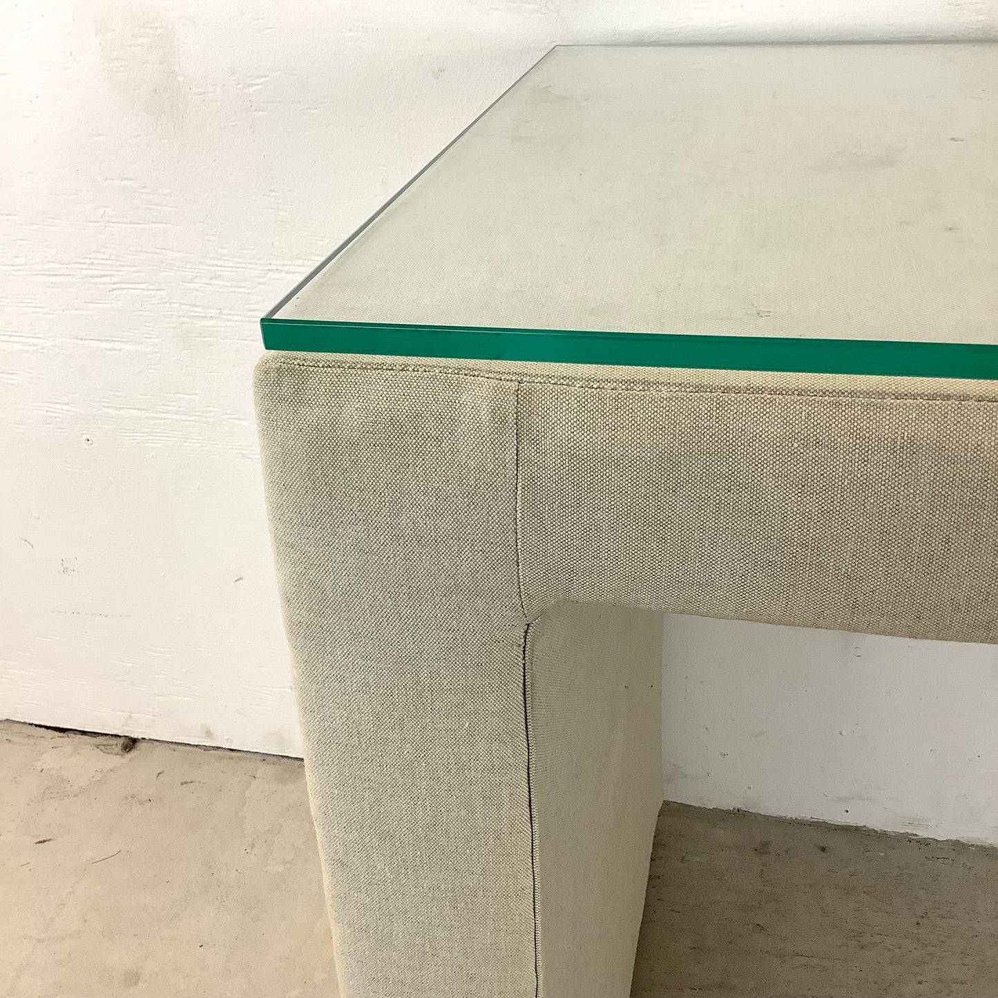 Modern Linen Console Table